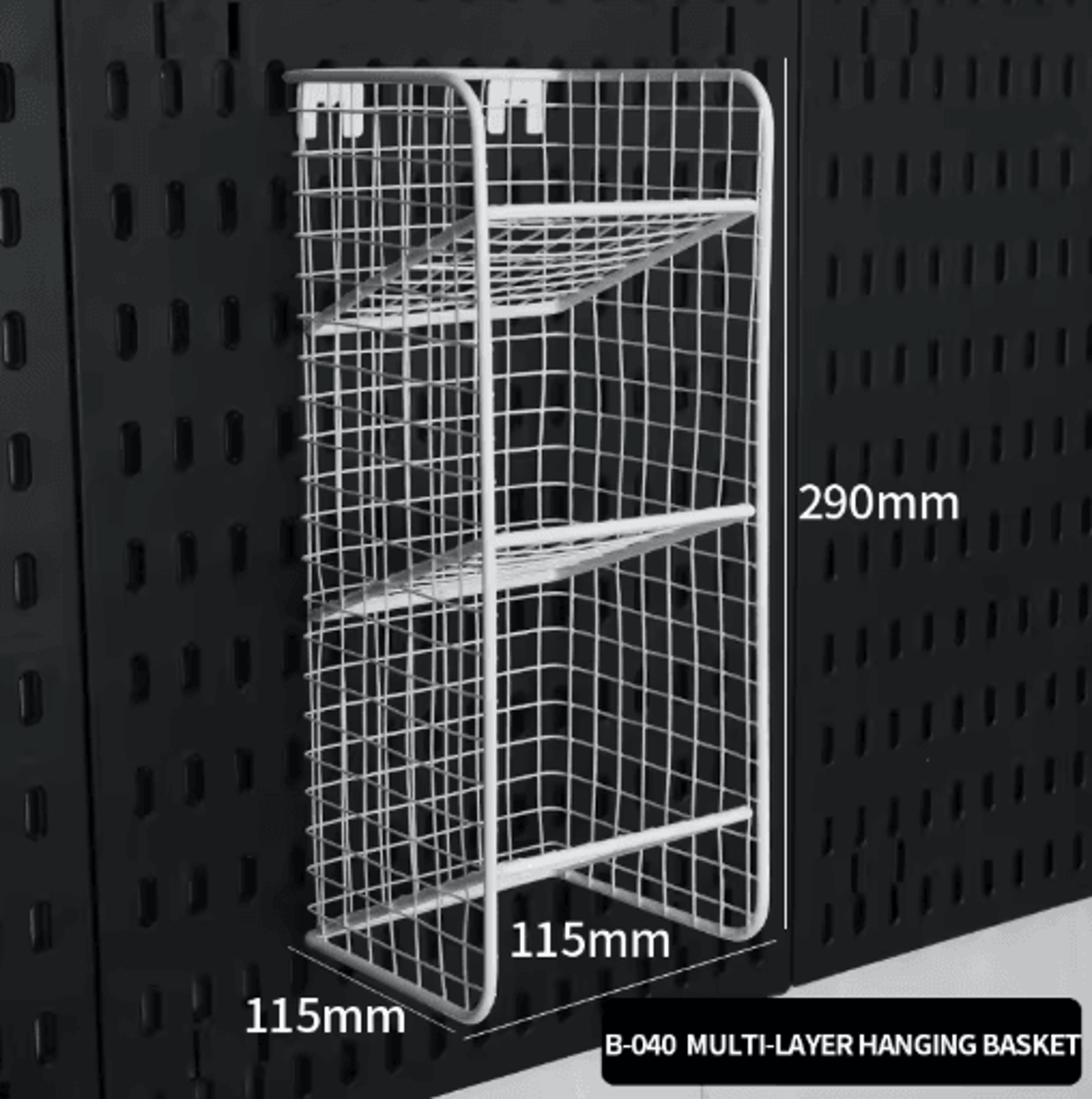 Multi Functional Entryway Storage Rack Doorway Organizer With Hooks And Partition Boards 1