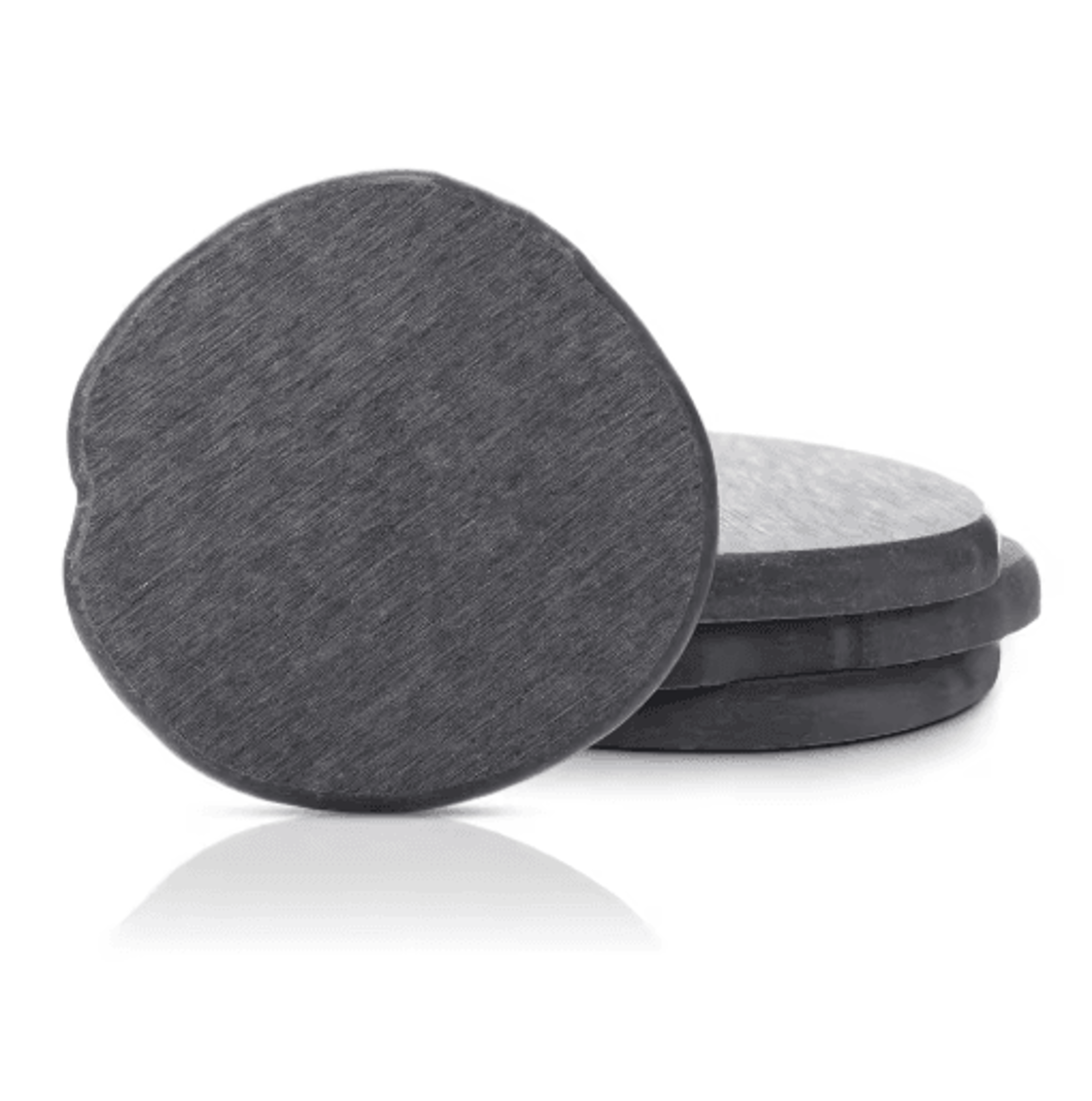Diatomite Coasters Set Fast Drying Absorbent Non Slip Round Coasters 4 To 8 PCS 4Inch 1