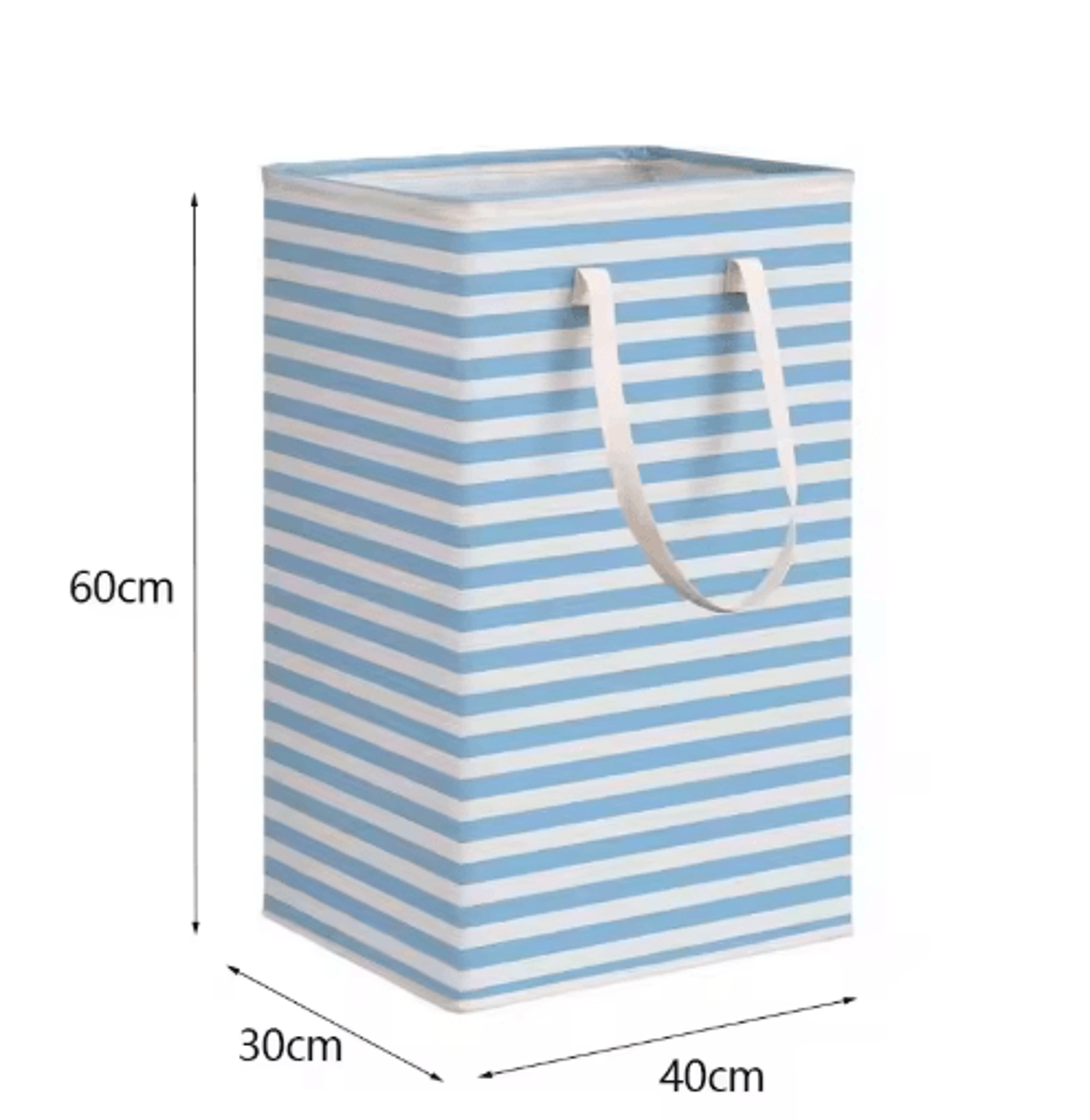 75L Large Laundry Basket Durable Clothes Hamper With Handles For Home Dorm And Hotel Use 2