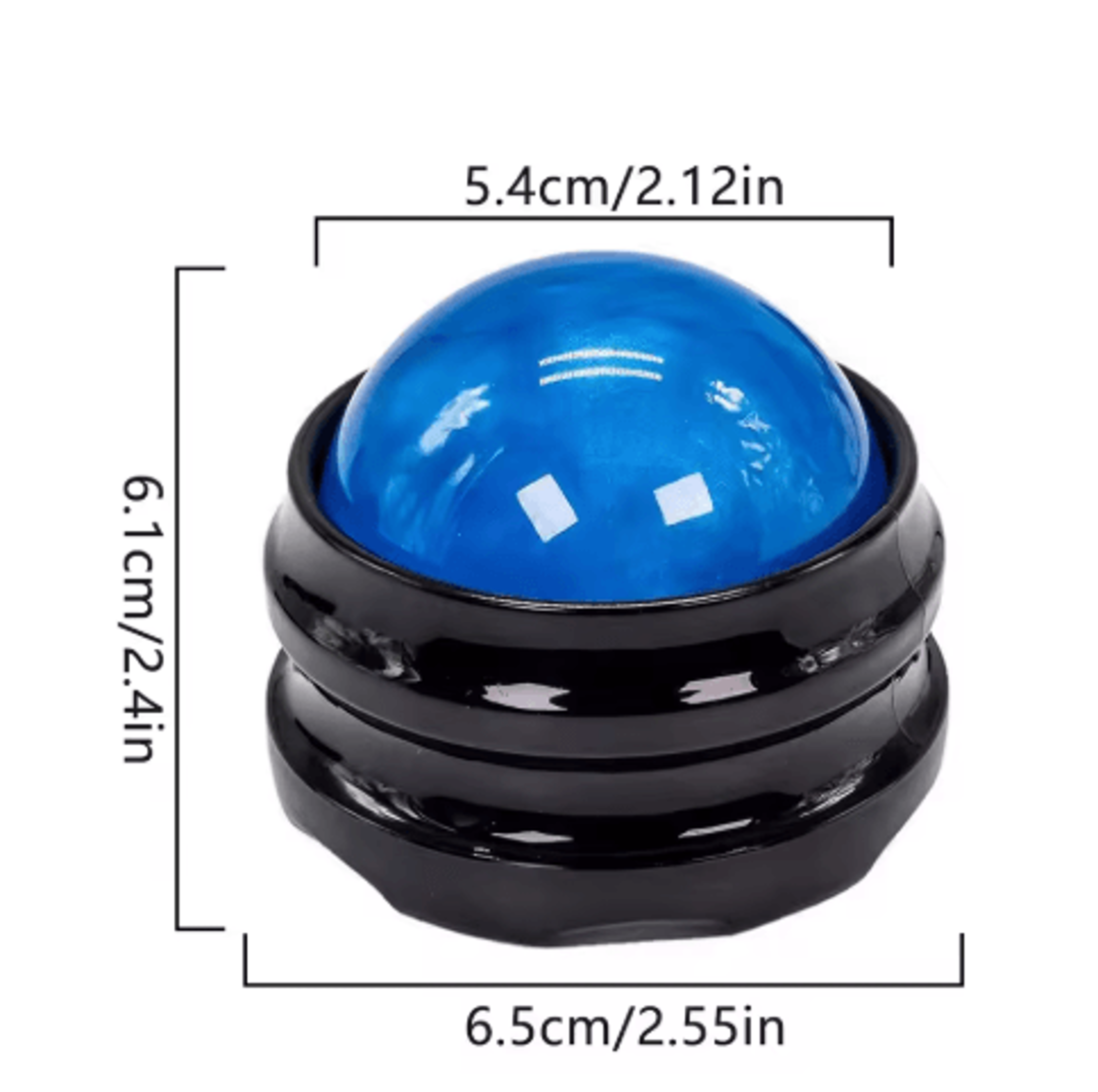 Mini Manual Therapy Body Massager Ball 360 Spin Self Massage Tool For Back Shoulders And Feet 7