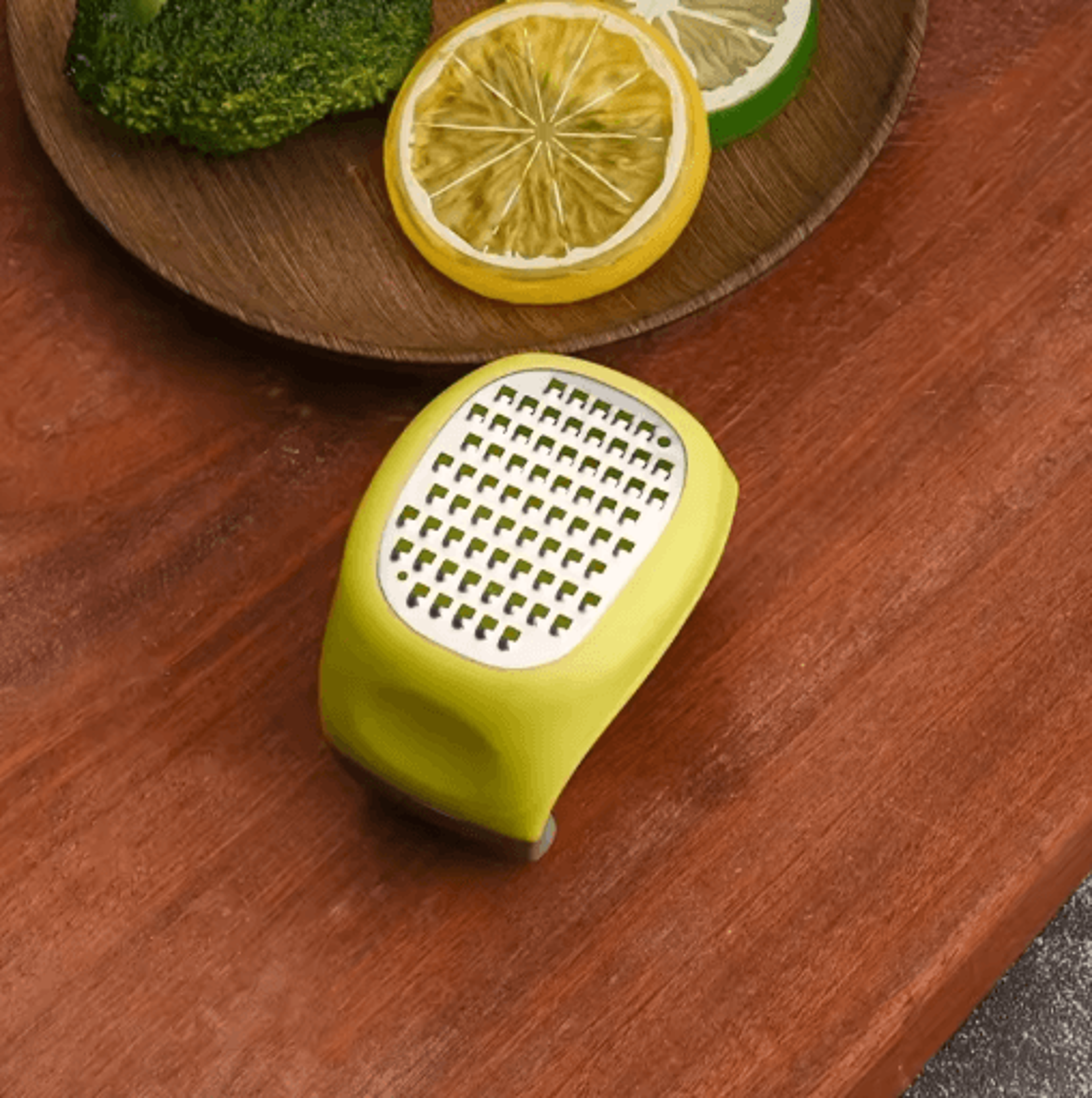 Stainless Steel 4in1 Manual Grater And Slicer Compact Zester And Shredder For Kitchen Prep 4