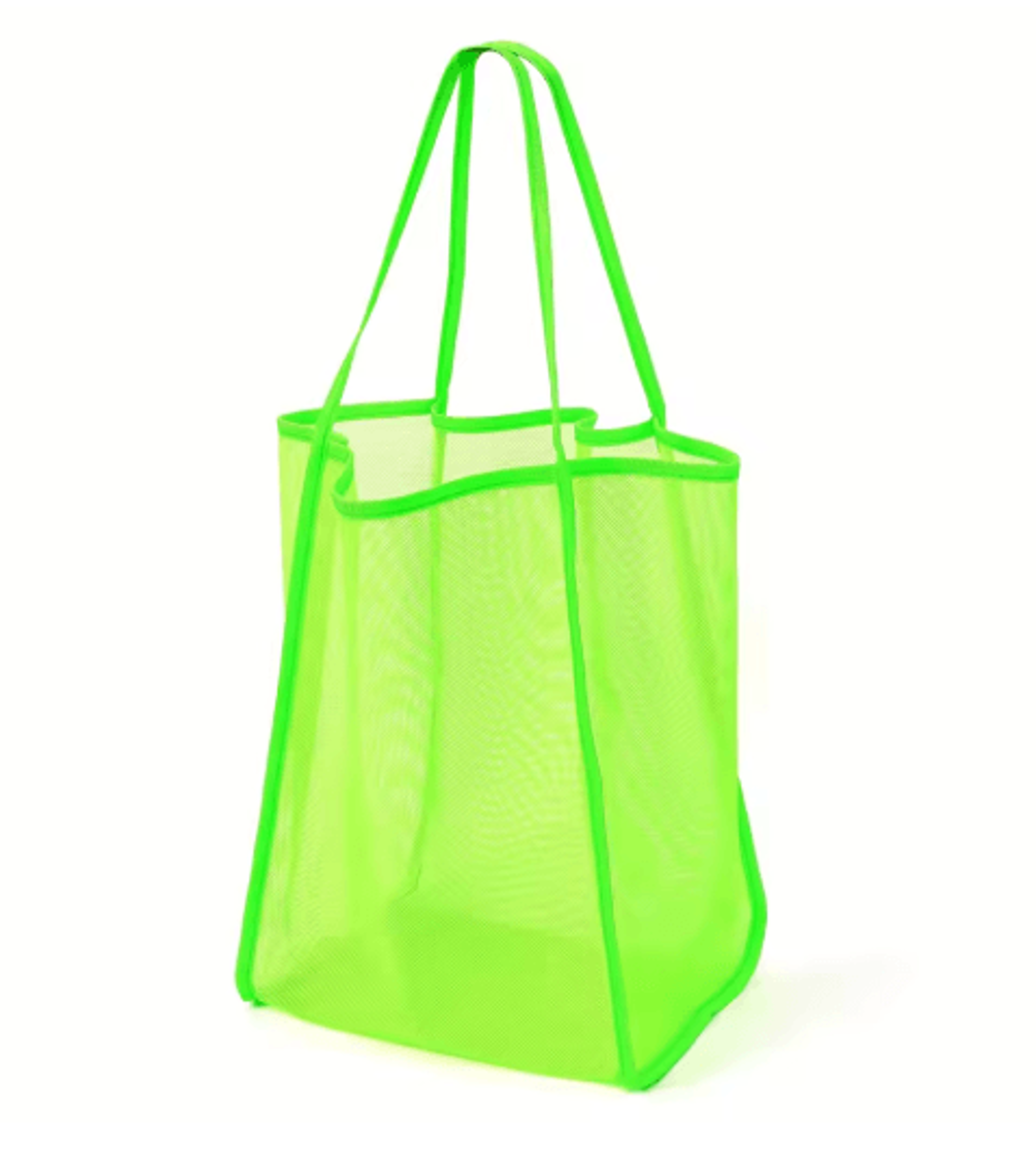 XL Foldable Beach Toy Bag Extra Large Mesh Tote With Sturdy Handles For Storage And Travel 1