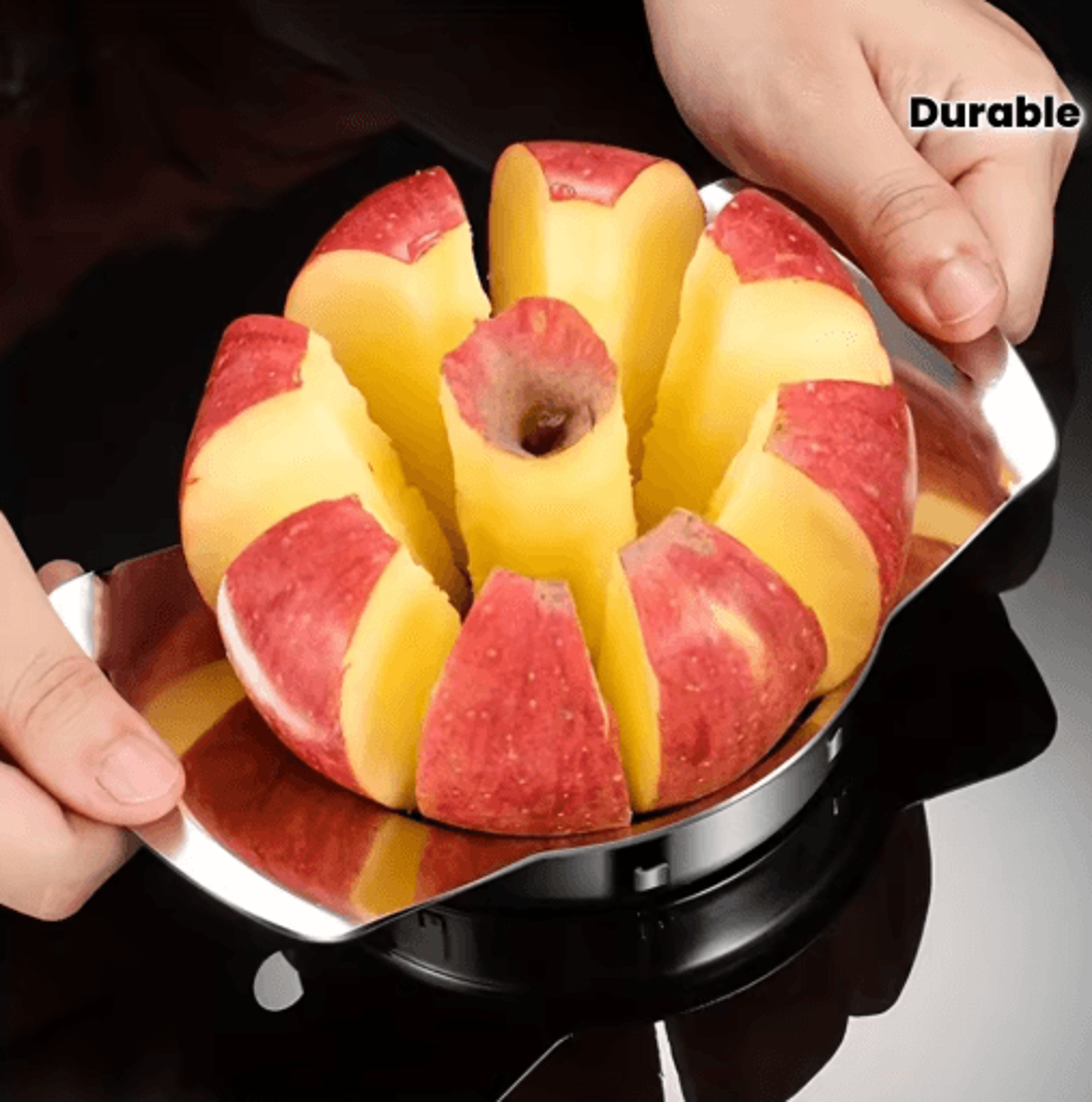 Stainless Steel Fruit Slicer And Peeler Easy Apple And Orange Cutting Kitchen Tool 0