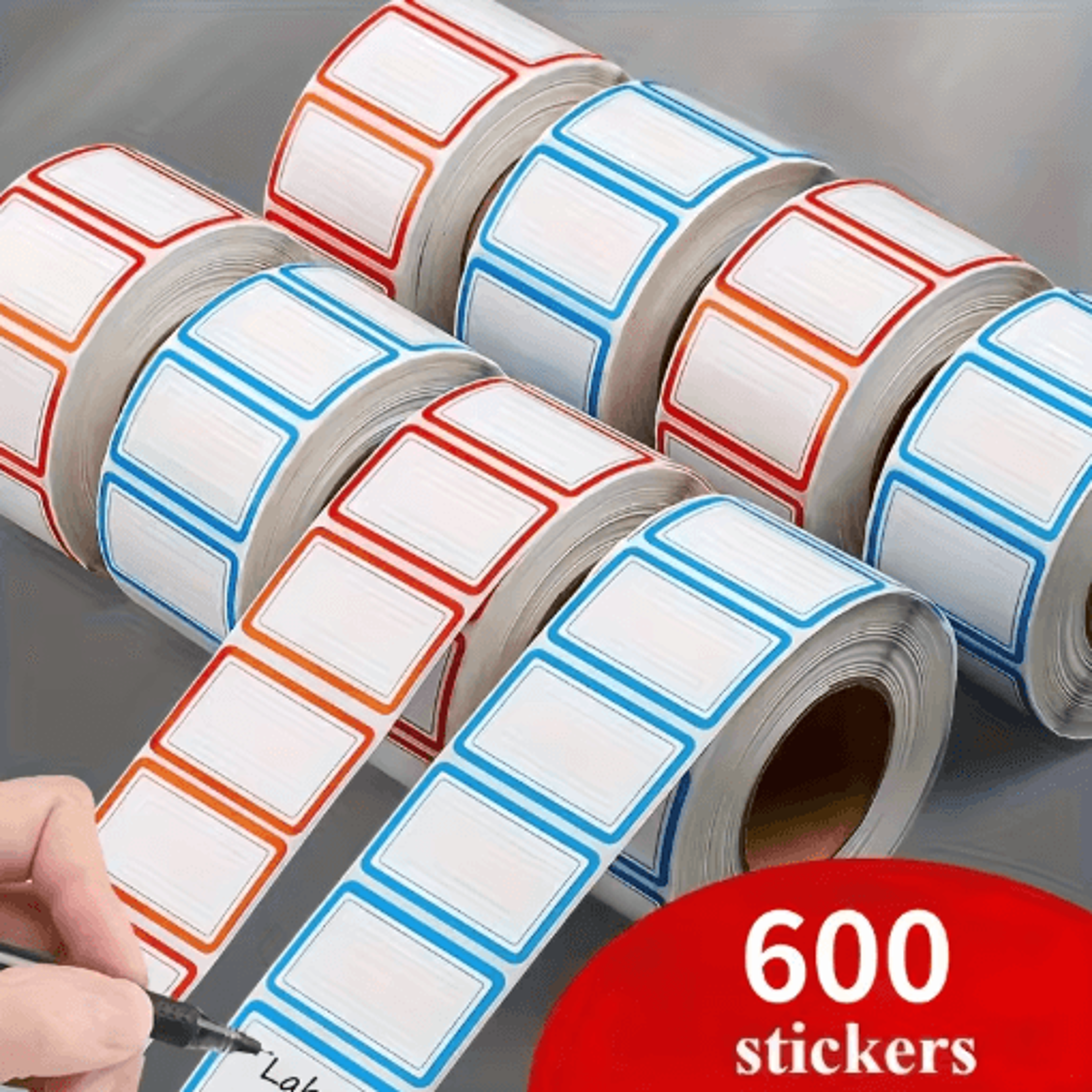1000PCS Freezer Labels Waterproof And Oil Resistant Food Storage Stickers 0