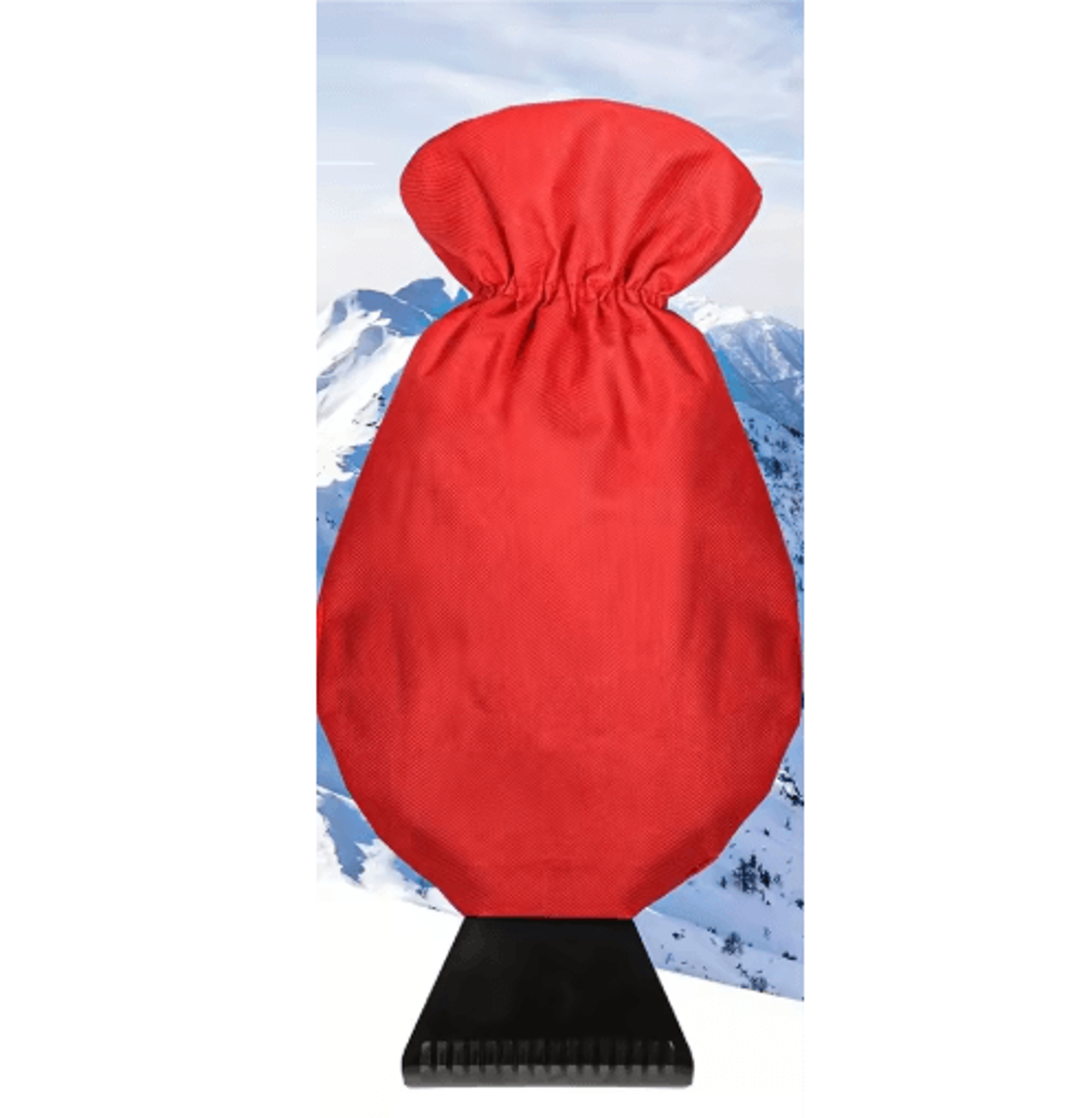 All In One Car Ice Scraper AND Snow Brush With Thermal Gloves Heavy Duty Winter Snow Removal Kit 1