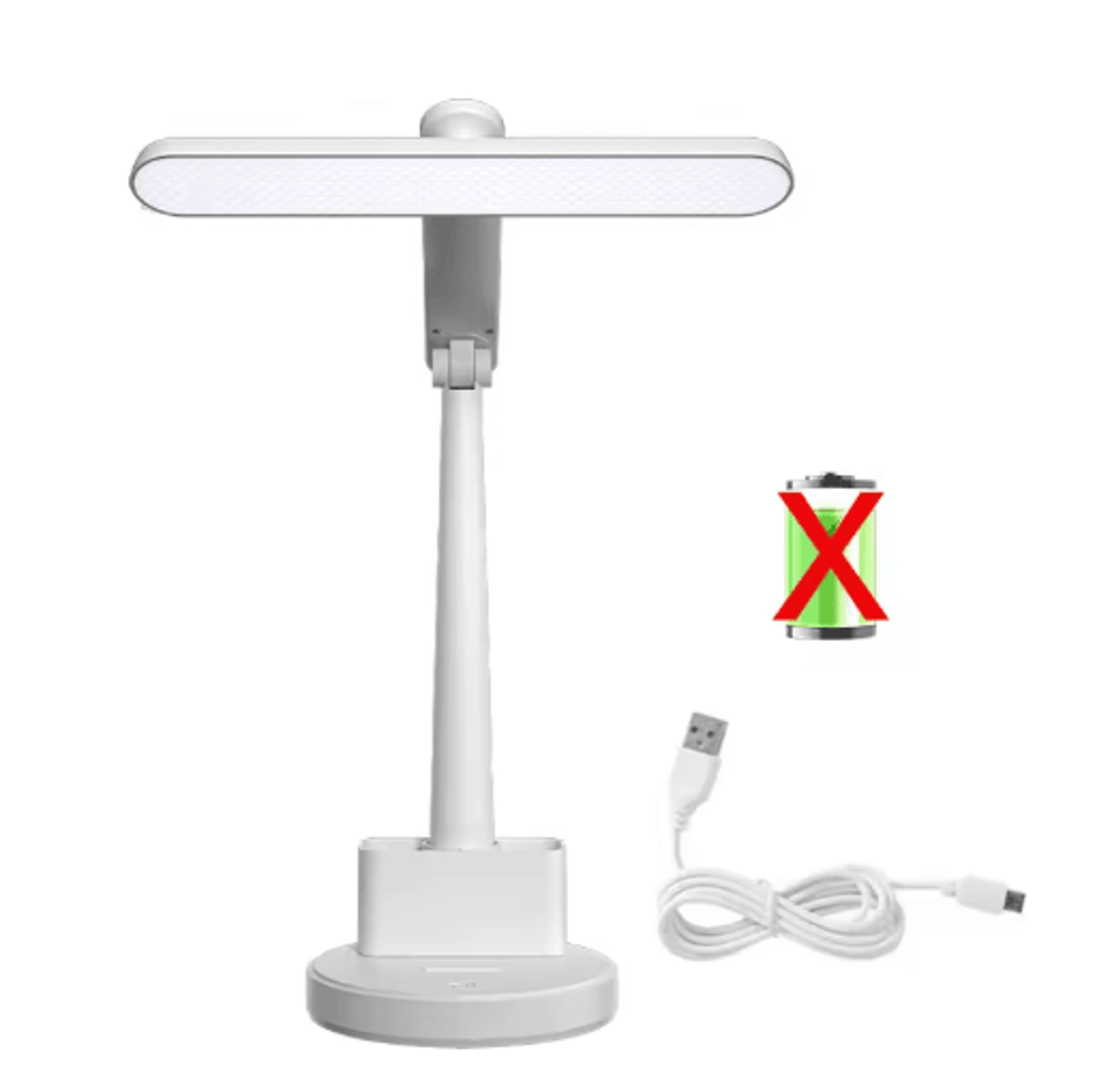 Rechargeable LED Foldable Desk Lamp Eye Protection USB Table Lamp For Students And Children 1