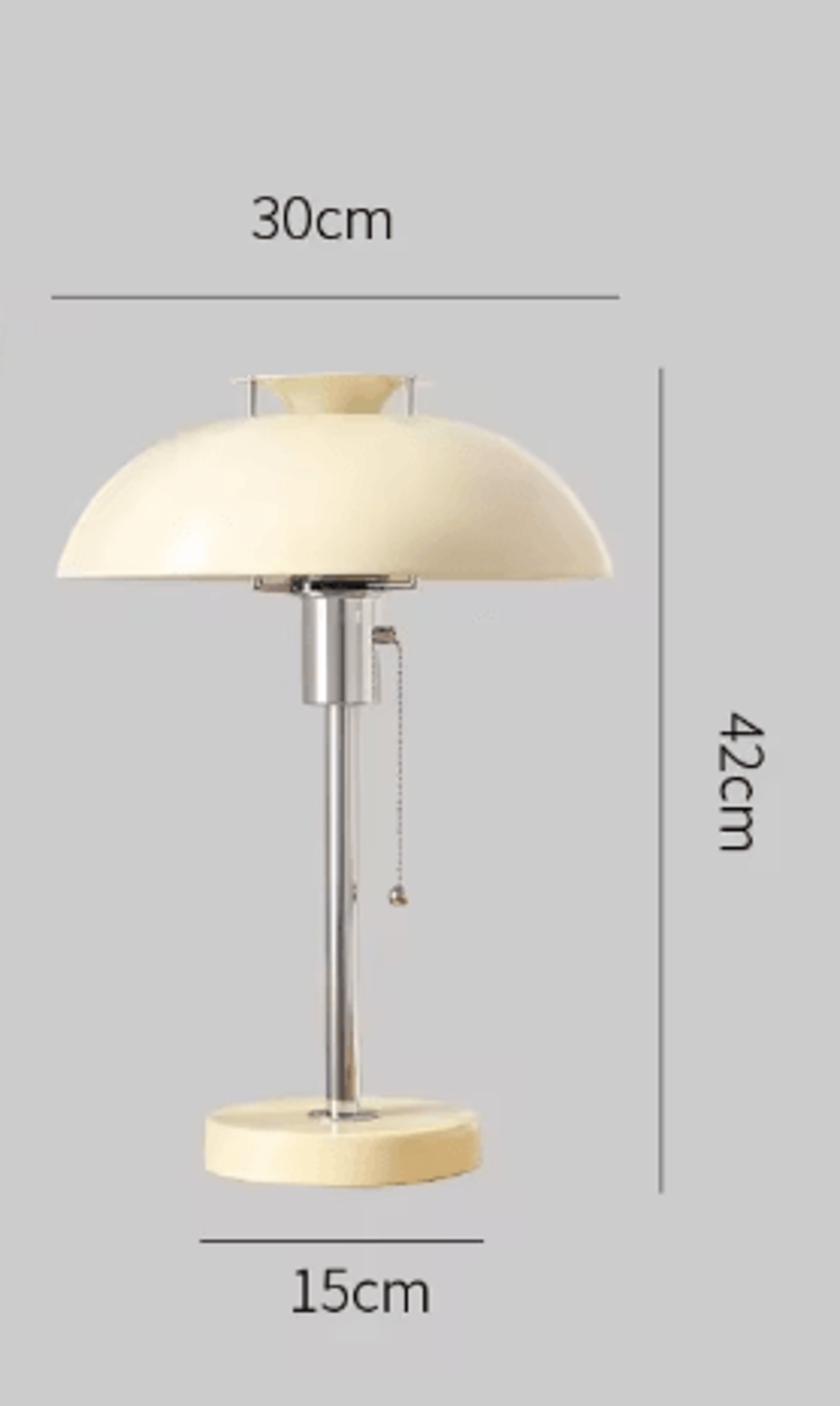 LED Dimmable Mushroom Table Lamp Antique Style Decorative Night Light For Bedroom And Study 2