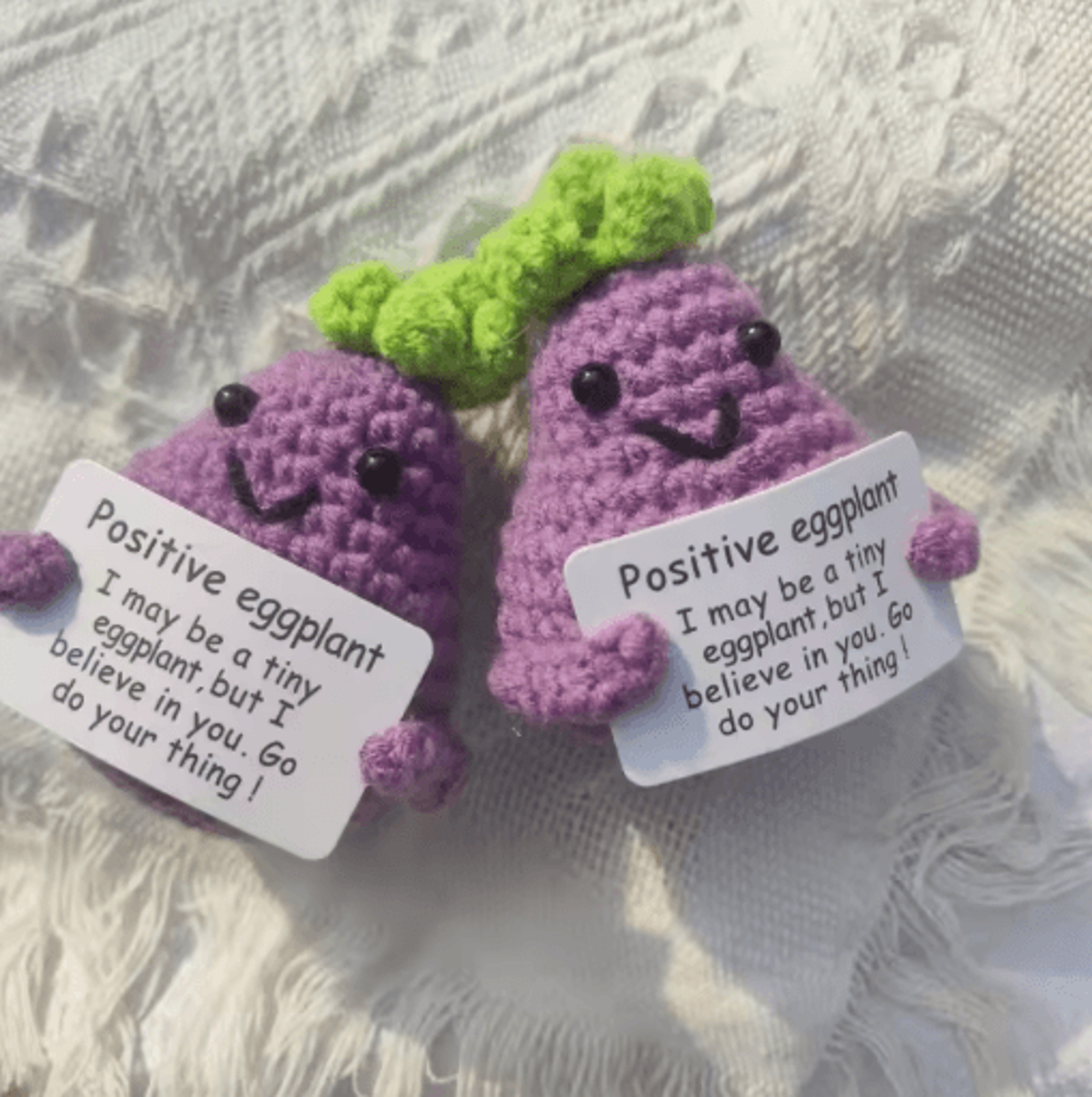 Handmade Crocheted Vegetable Dolls Positive Energy Wool Plush Set Potato Broccoli Carrot Pineapple  5
