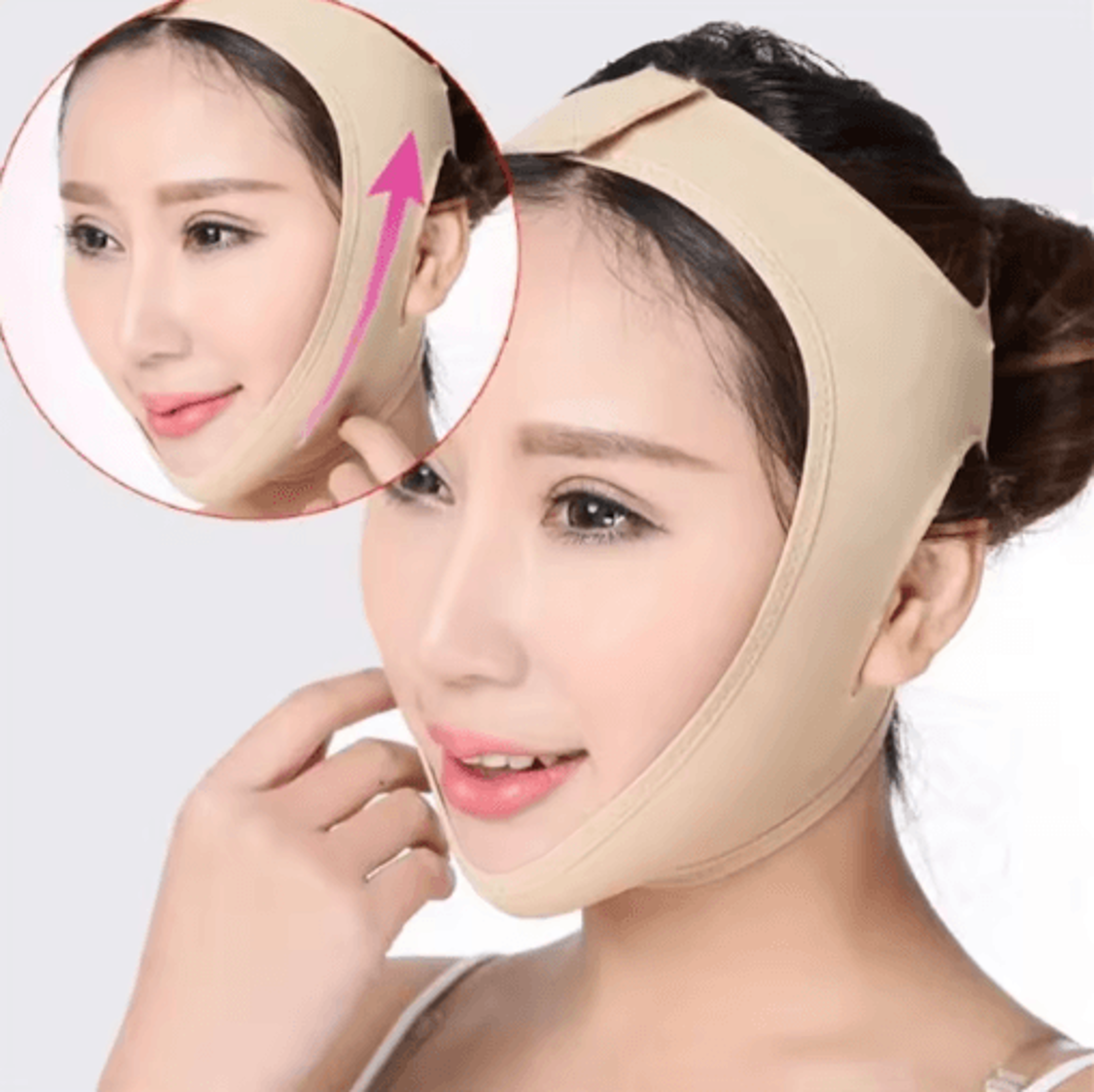 Breathable VFace Slimming Bandage  Elastic V Line Shaper  Facial Lift Tool 0