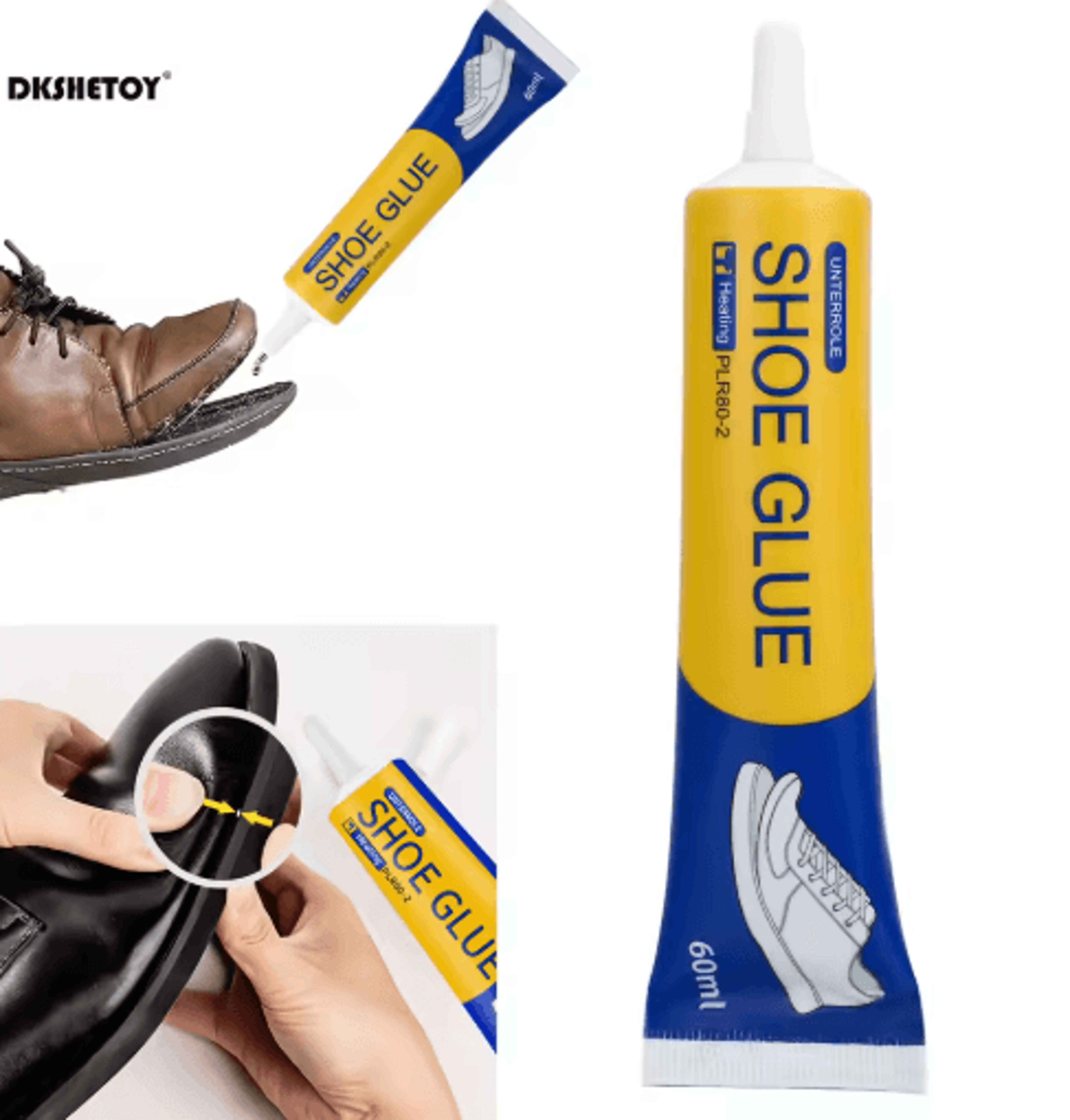 60ml Super Strong Waterproof Shoe Repair Glue  Universal FastFix Adhesive 1