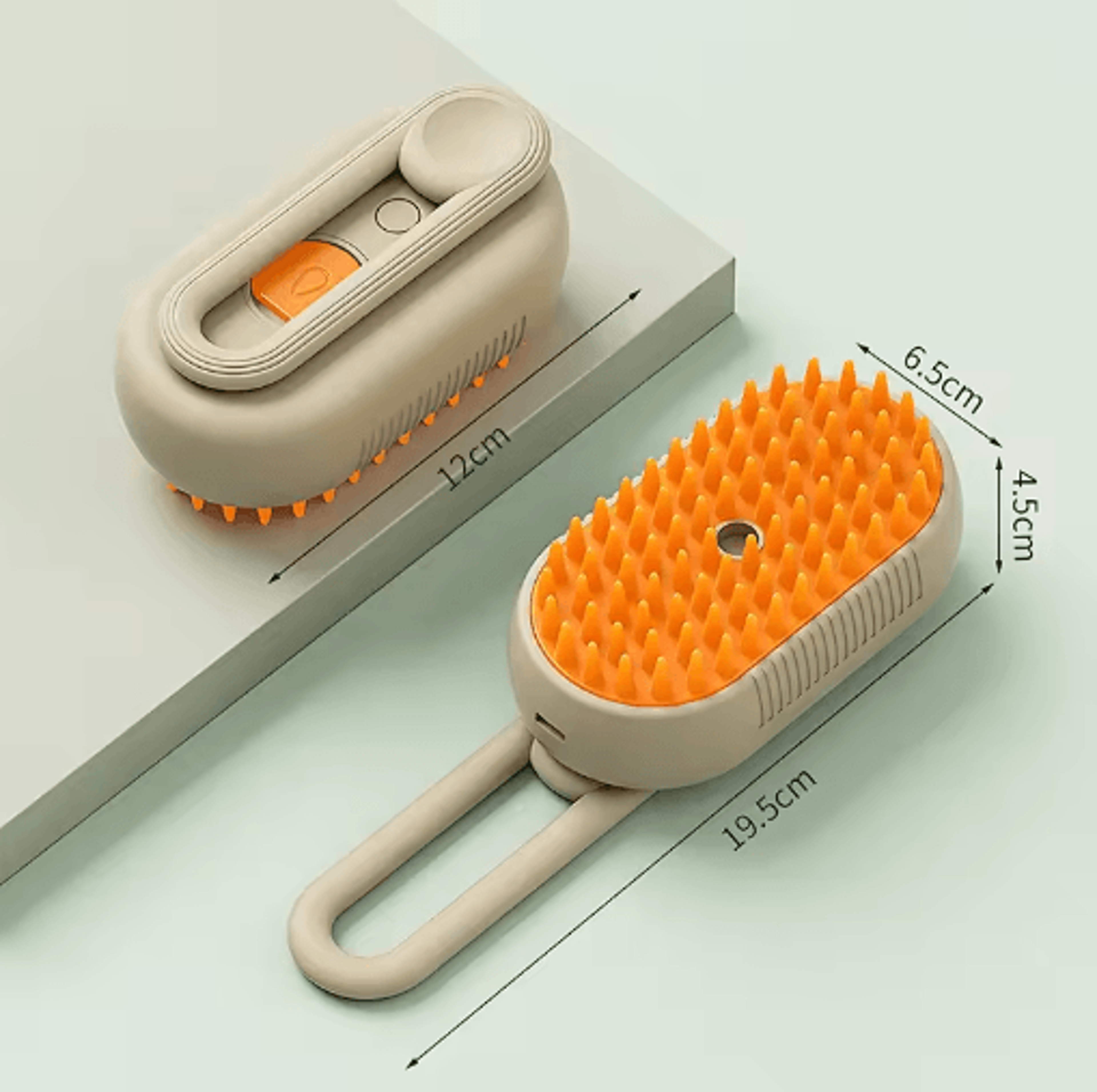 3in1 Electric Pet Steam Brush  Spray Massage  Grooming Comb For Cats  Dogs 3