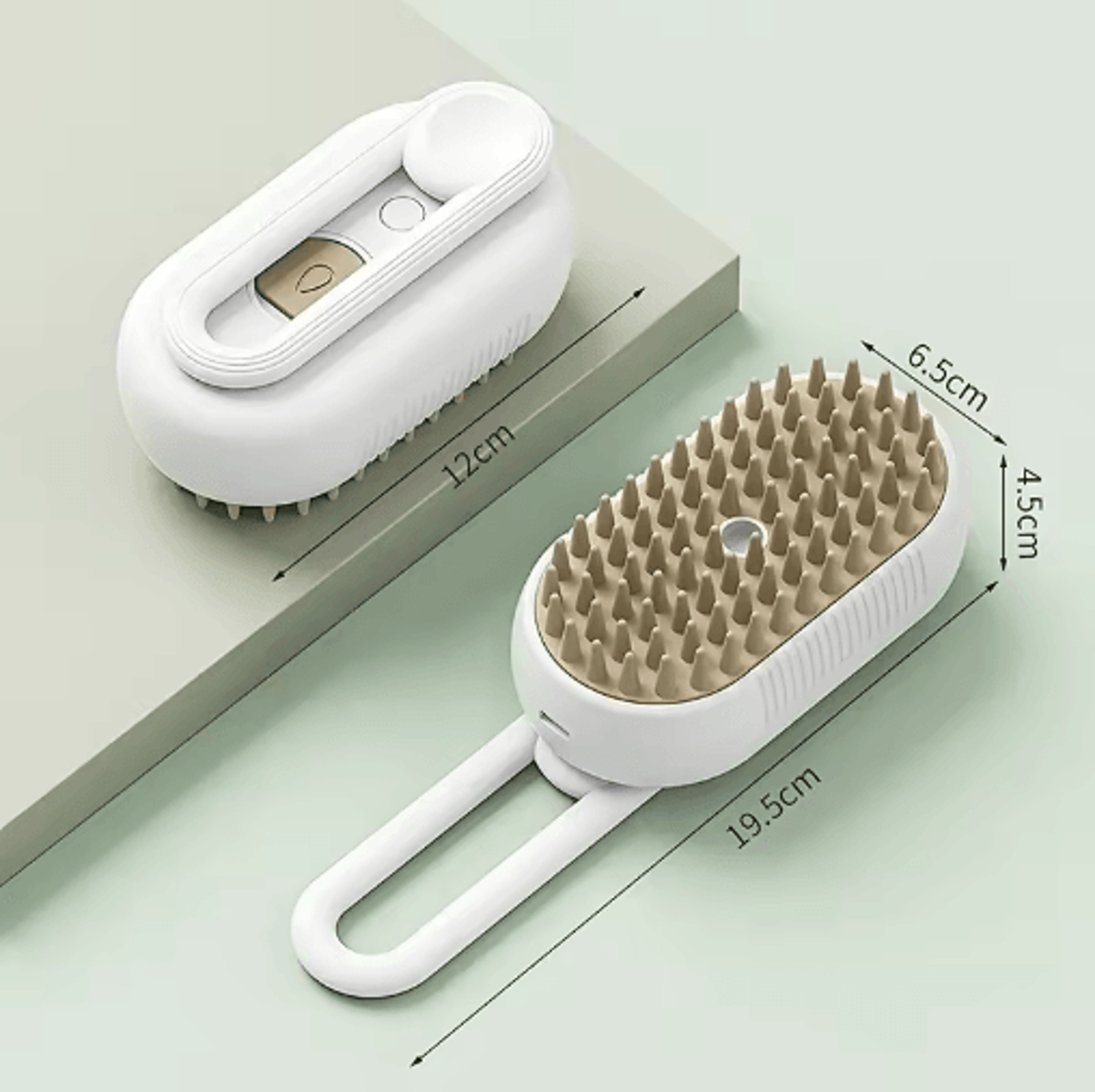 3in1 Electric Pet Steam Brush  Spray Massage  Grooming Comb For Cats  Dogs 8