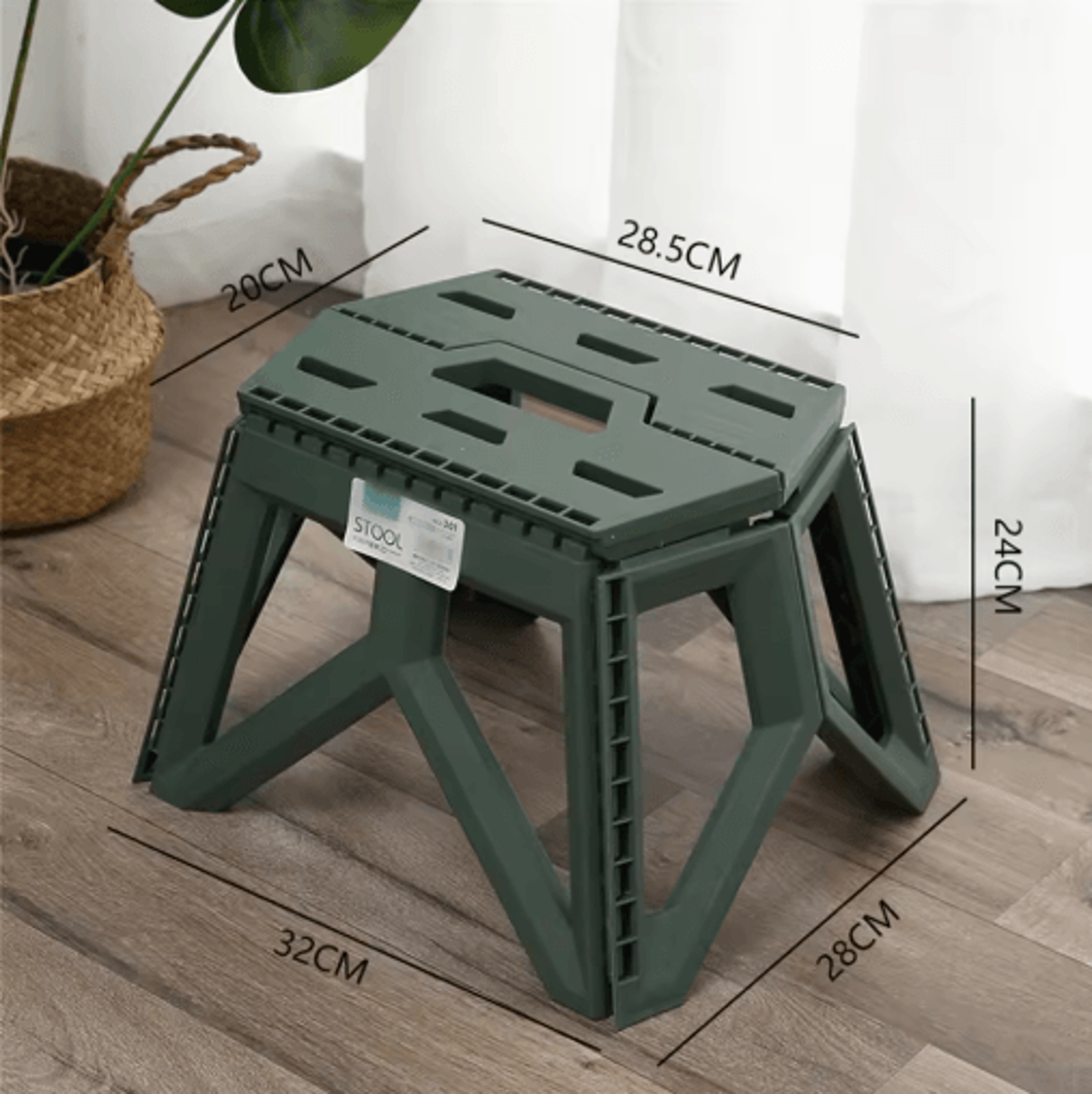 Portable Folding Outdoor Stool High Load Bearing Camping And Fishing Chair 2