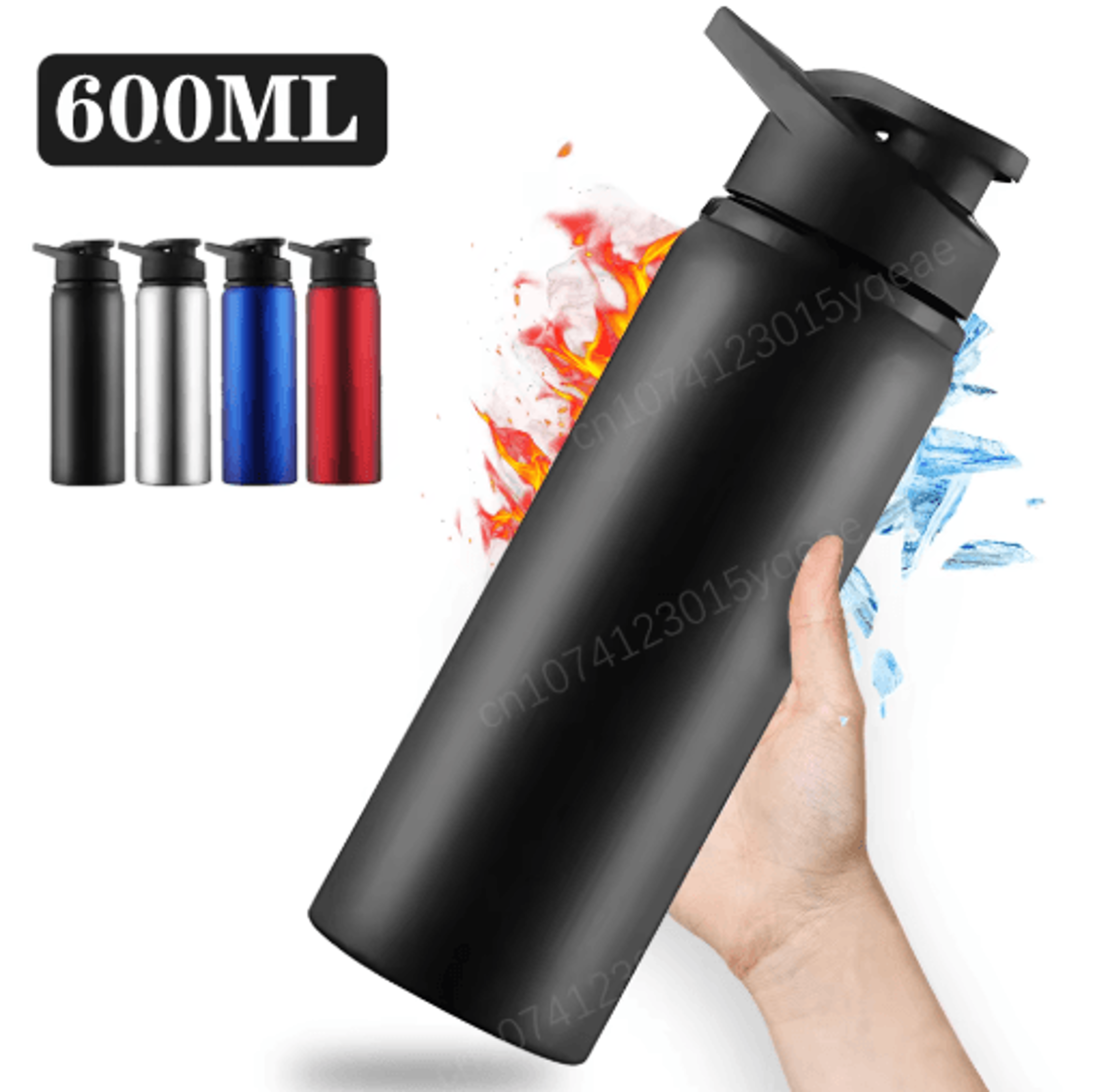 Metal Portable Water Bottle Leakproof Reusable Sports Cup For Outdoor And Travel 0