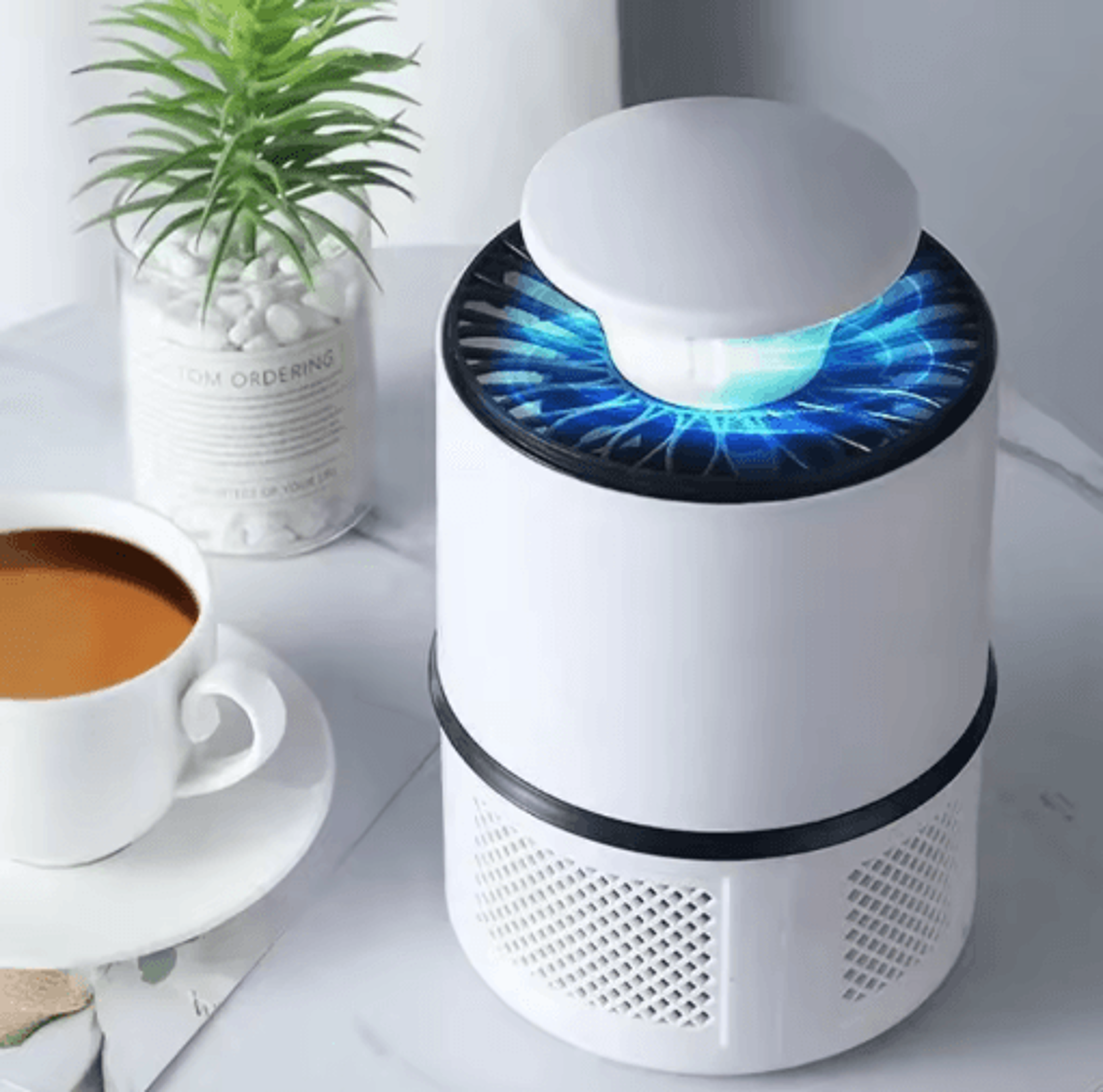 Portable Electric Mosquito Flycatcher  USB Silent Mosquito Killer Lamp 0