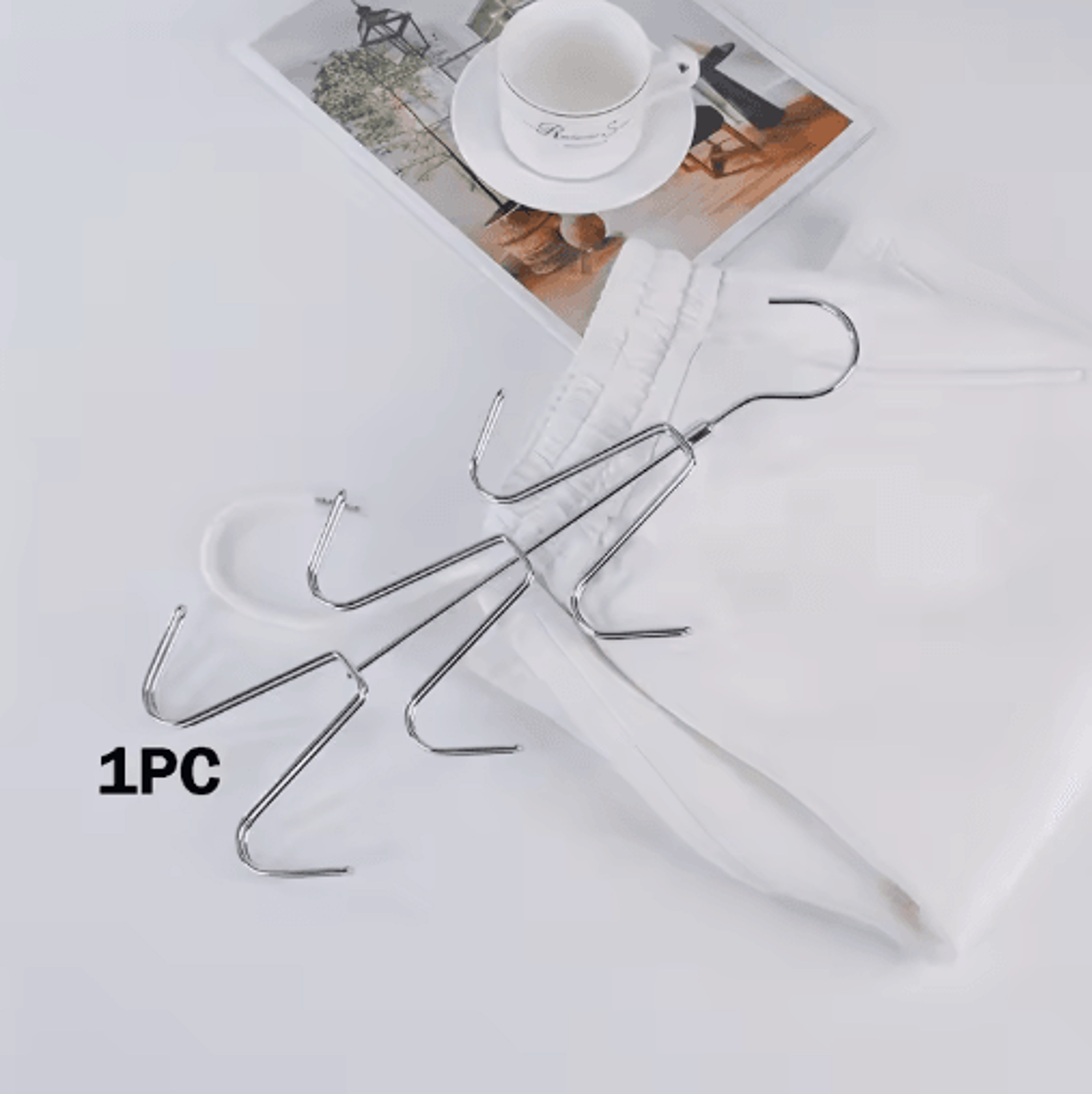 360 Rotating Metal Wallet Hanger  MultiFunctional Closet Organizer Rack 2