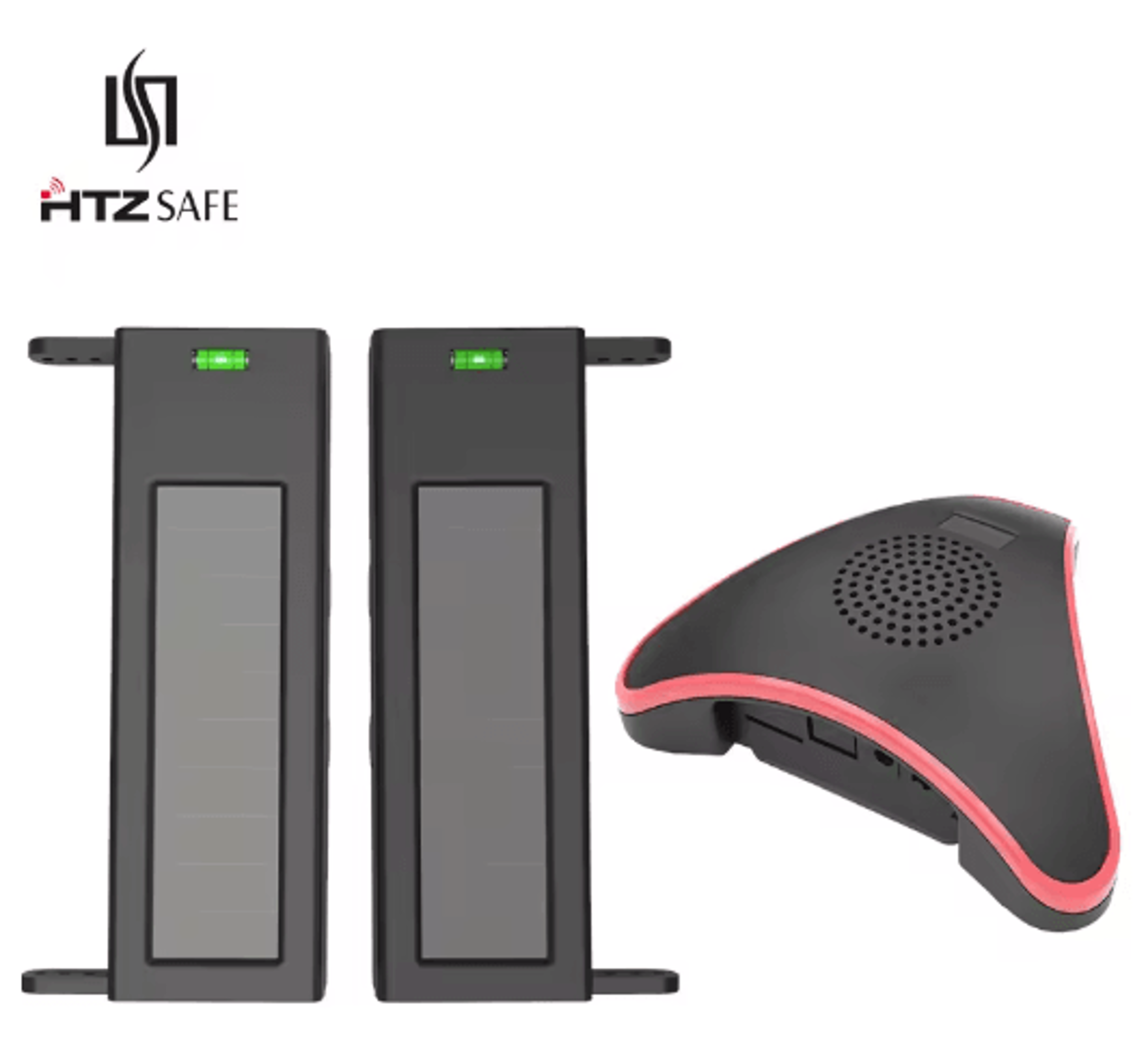HTZSAFE Solar Beam Sensor Driveway Alarm  400m Wireless Home Security Alert System 0