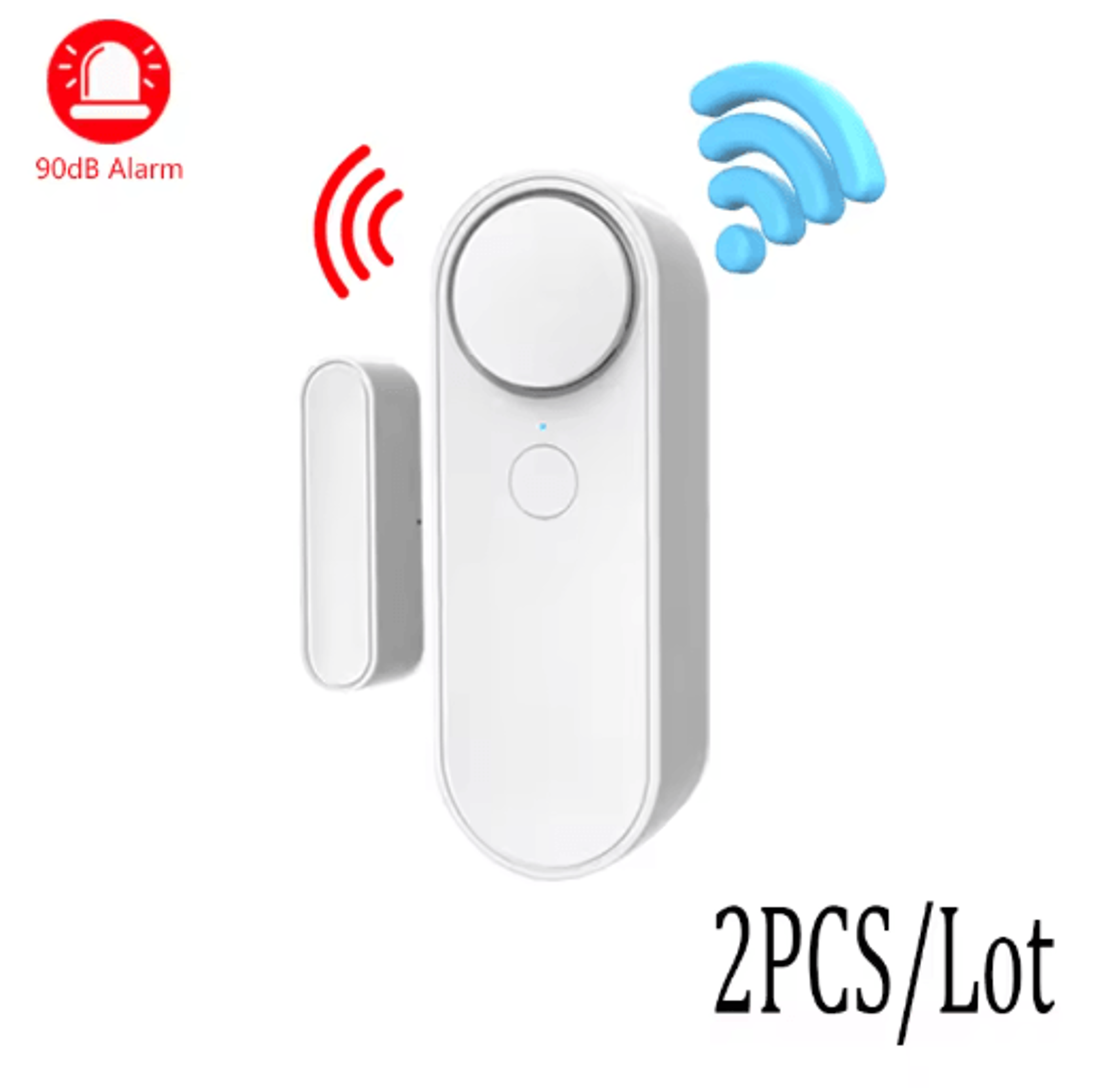 Tuya WiFi Door  Window Sensor  OpenClosed Security Detector With 90dB Siren 5