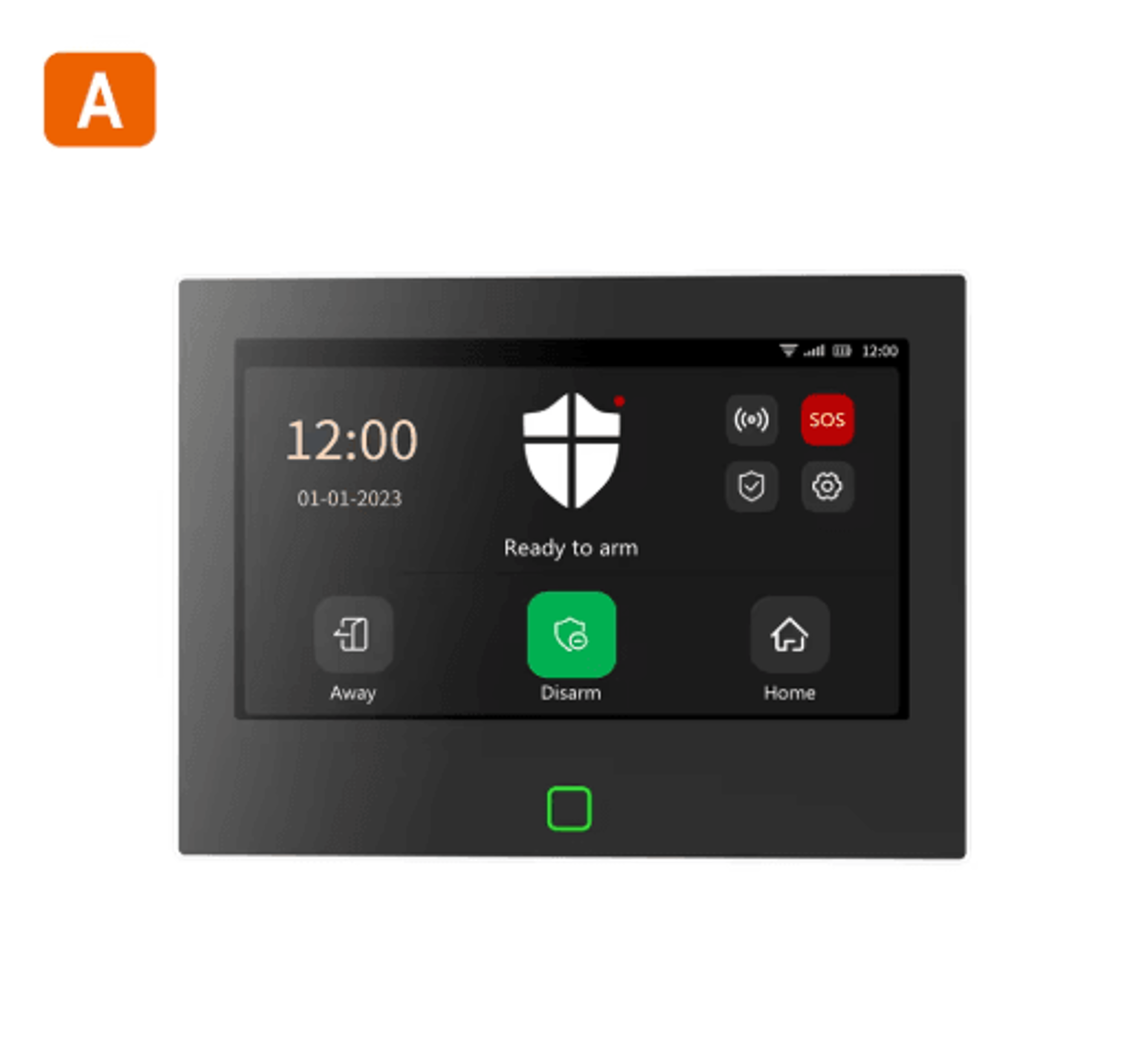 Staniot 7Inch Smart Home Alarm System  WiFi  4G Wireless Security Kit With 115dB Siren 7