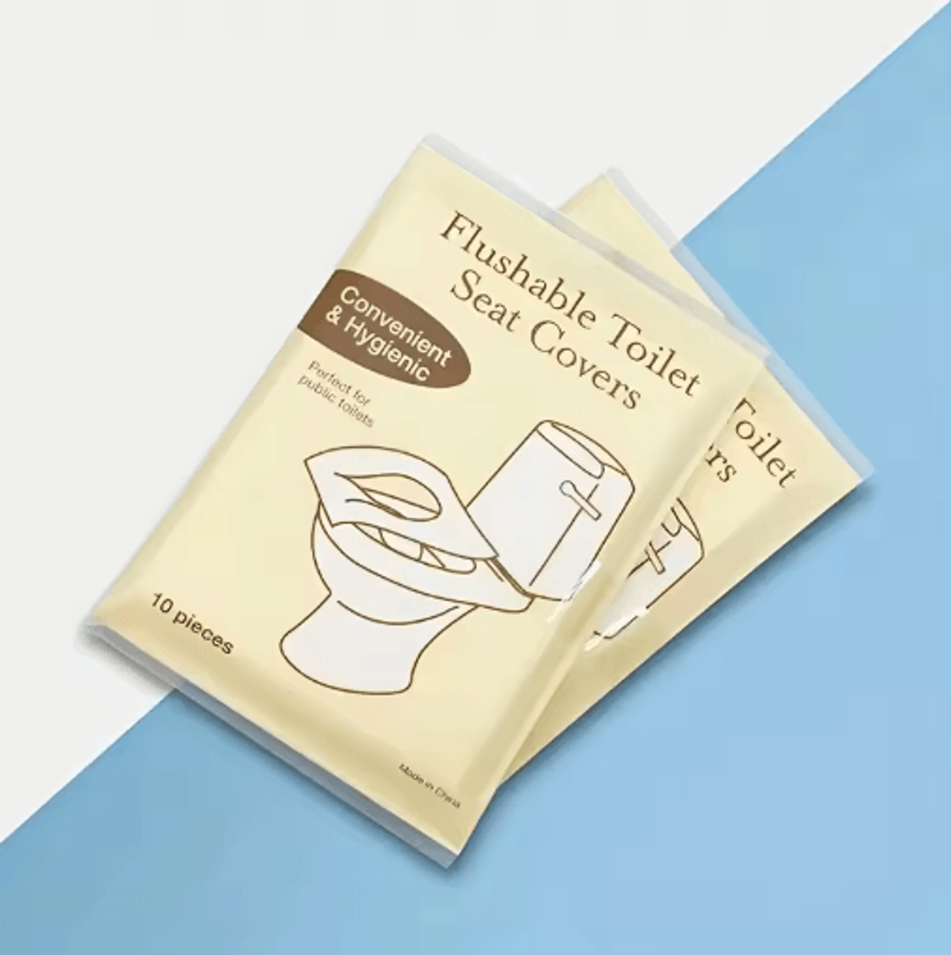 Disposable Toilet Seat Covers 2050100Pack  Thickened Hygienic Paper Toilet Mats For Travel  Home 0
