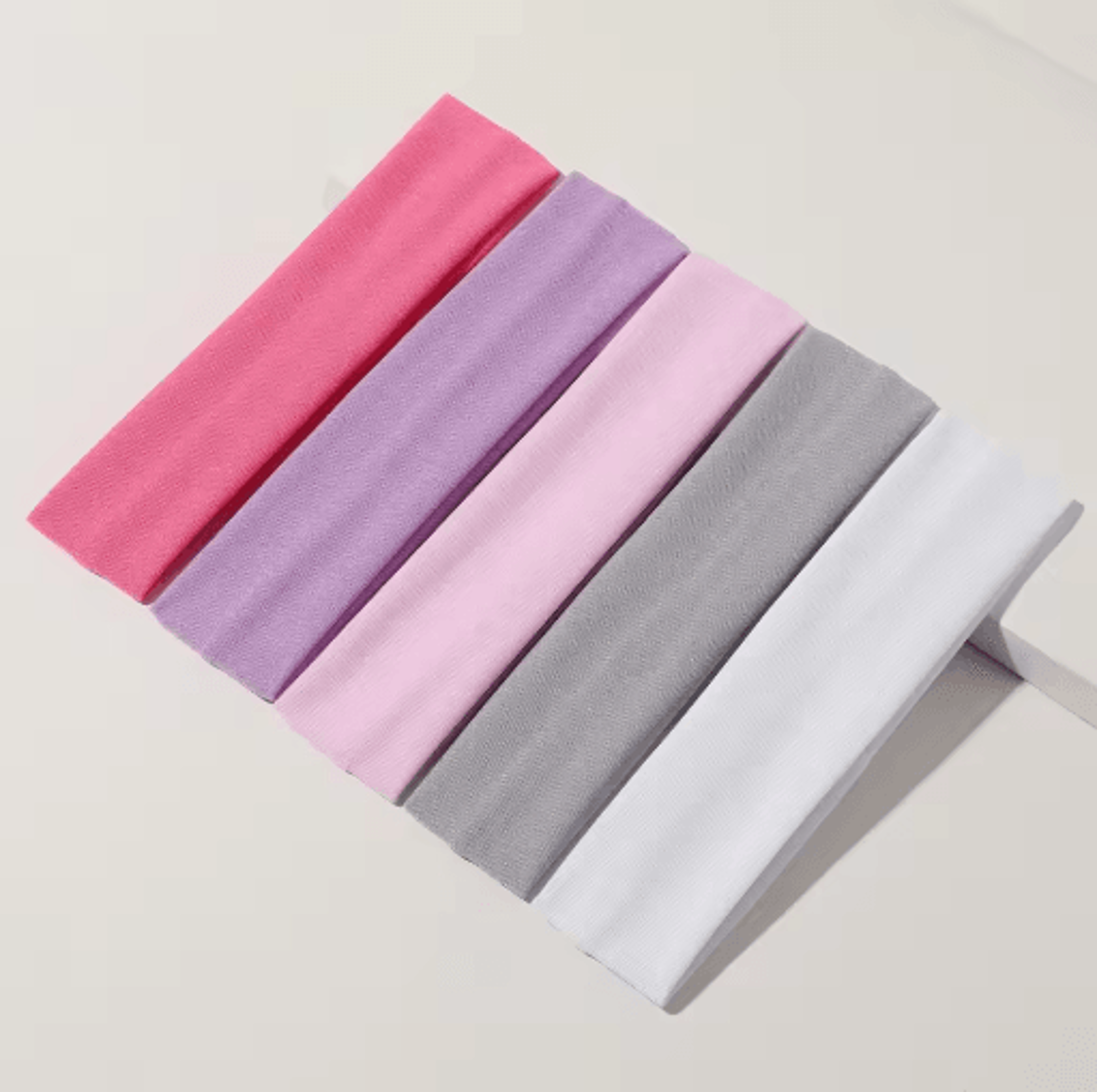 Solid Color Sports Headbands For Women Stretch Elastic Hairbands For Fitness Yoga And Makeup 4
