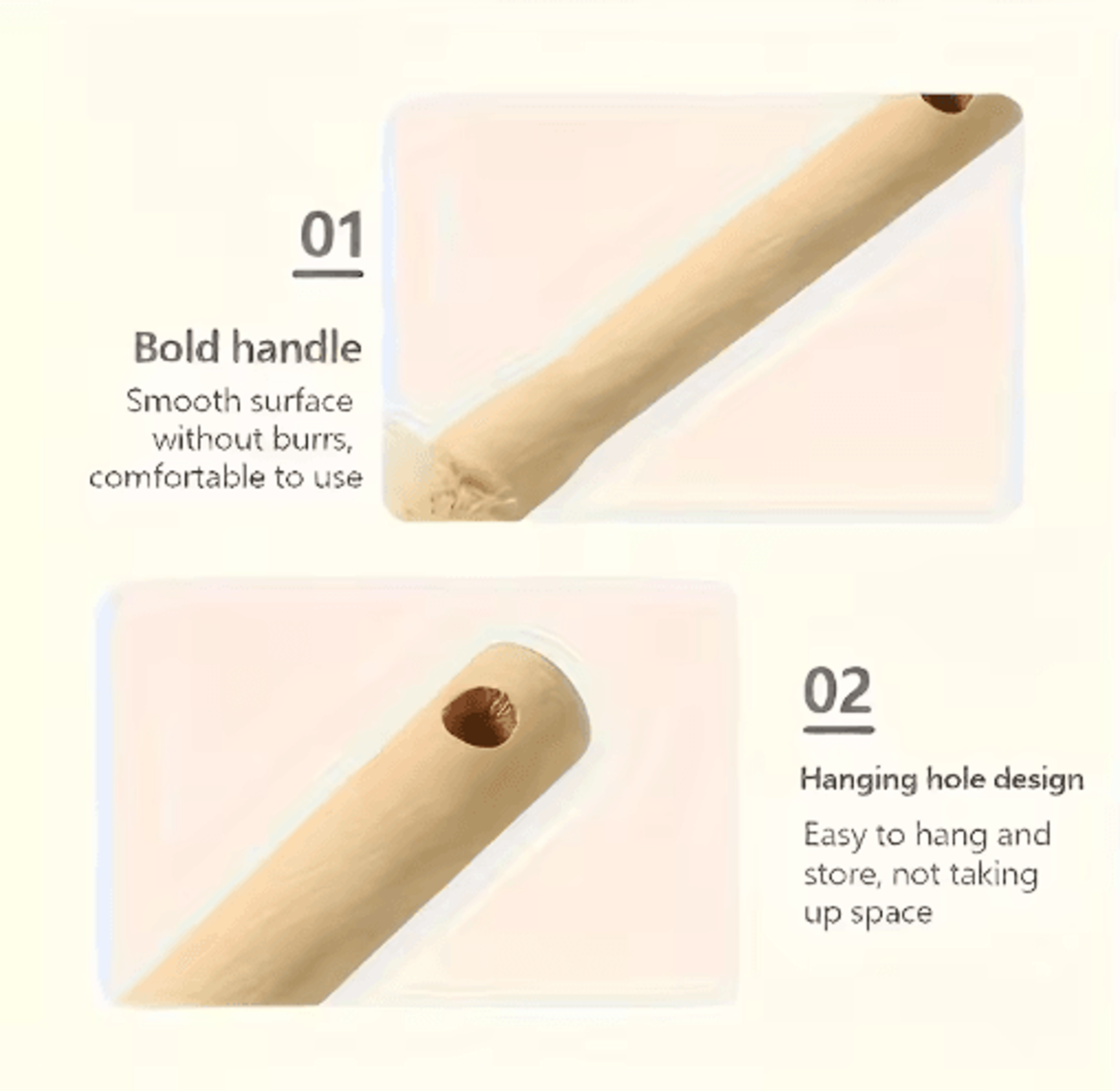 Long Handle Foot Scrubber  Bath Brush  Exfoliating Body Back  Foot Cleaning Tool 5