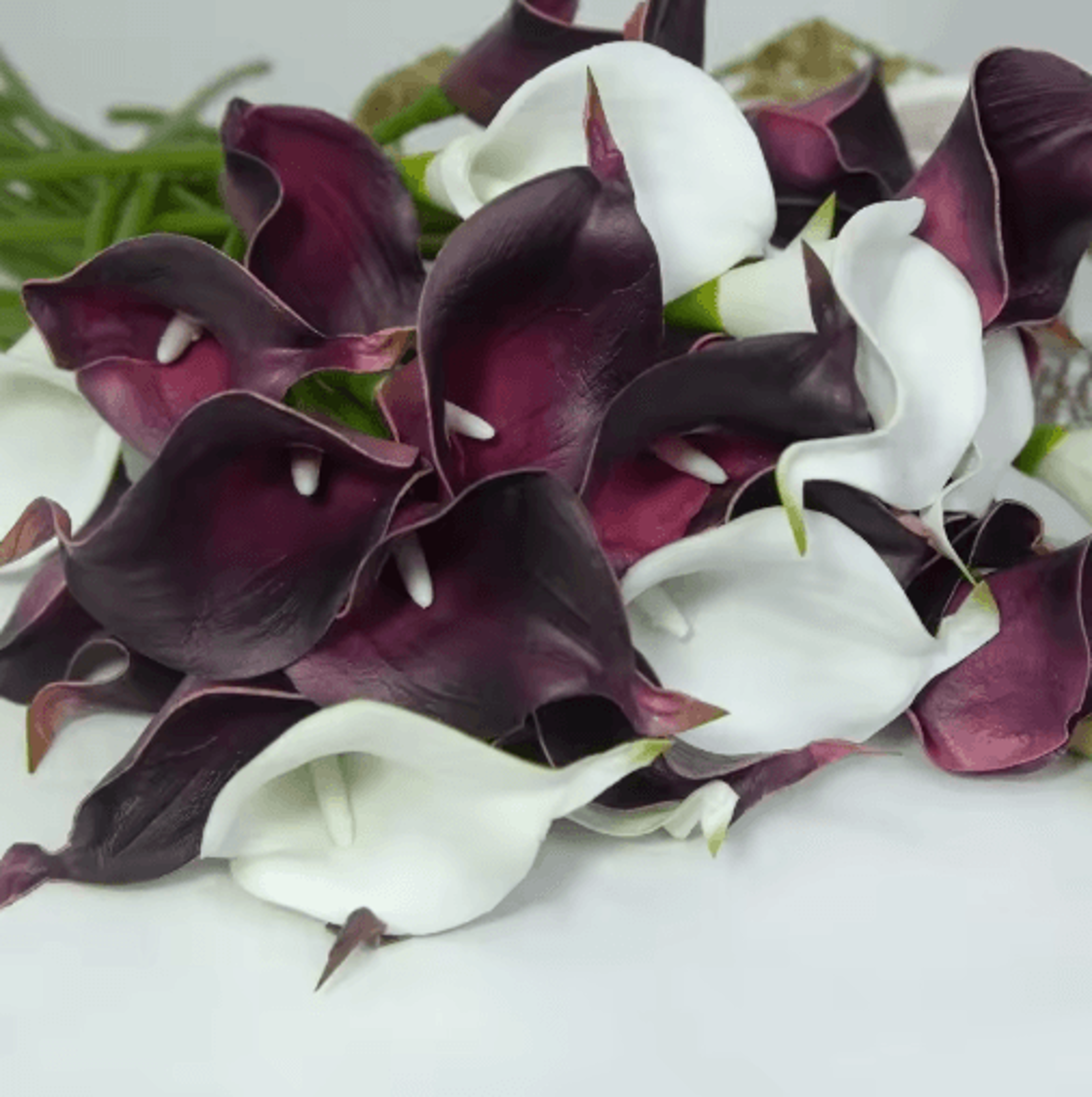 Real Touch Artificial Calla Lilies 10Pack  Latex Flowers For DIY Wedding  Home Decor 4