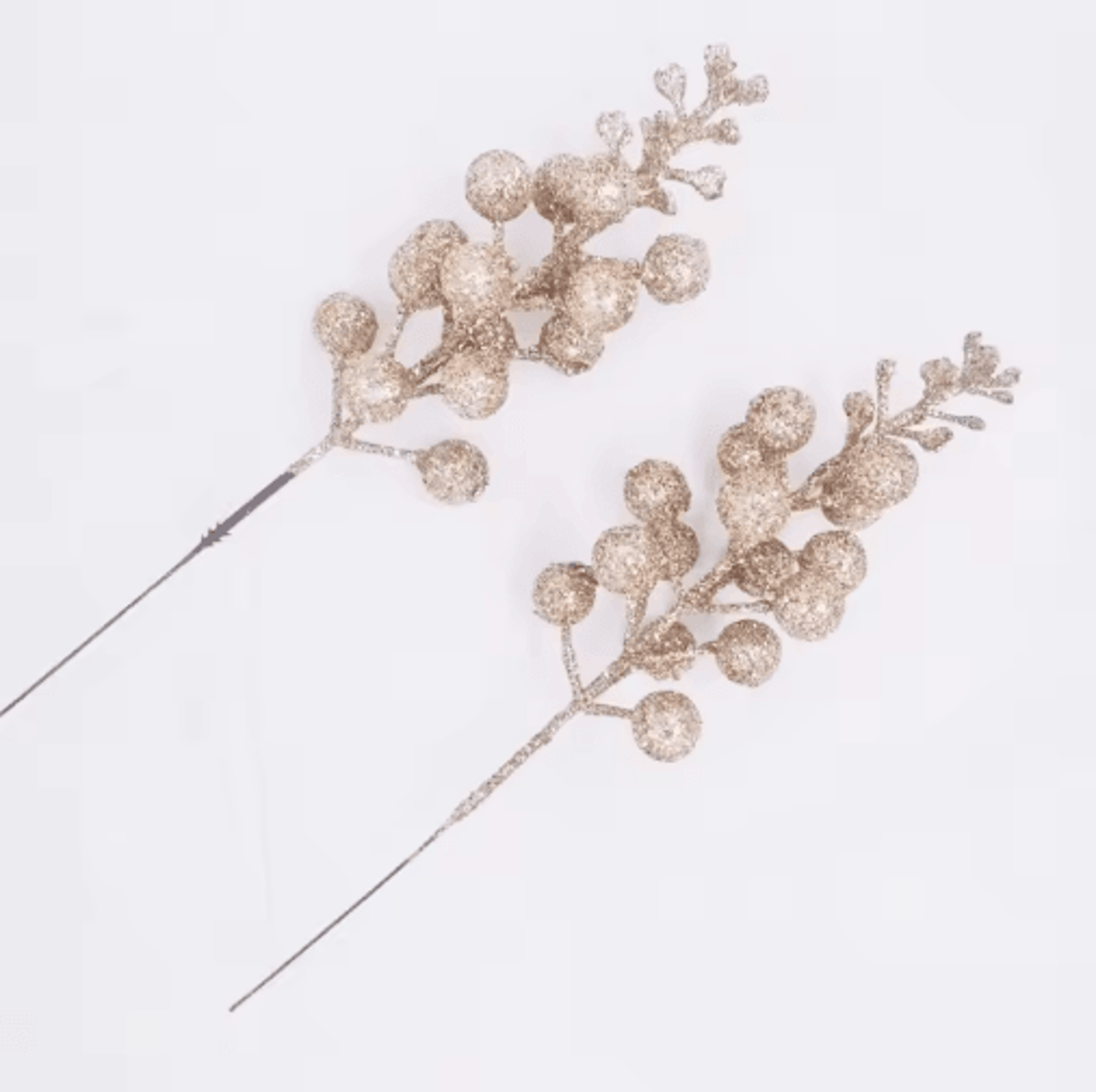 10Piece Artificial Berry Bouquet  Festive Christmas Accents For Holiday Decor 6