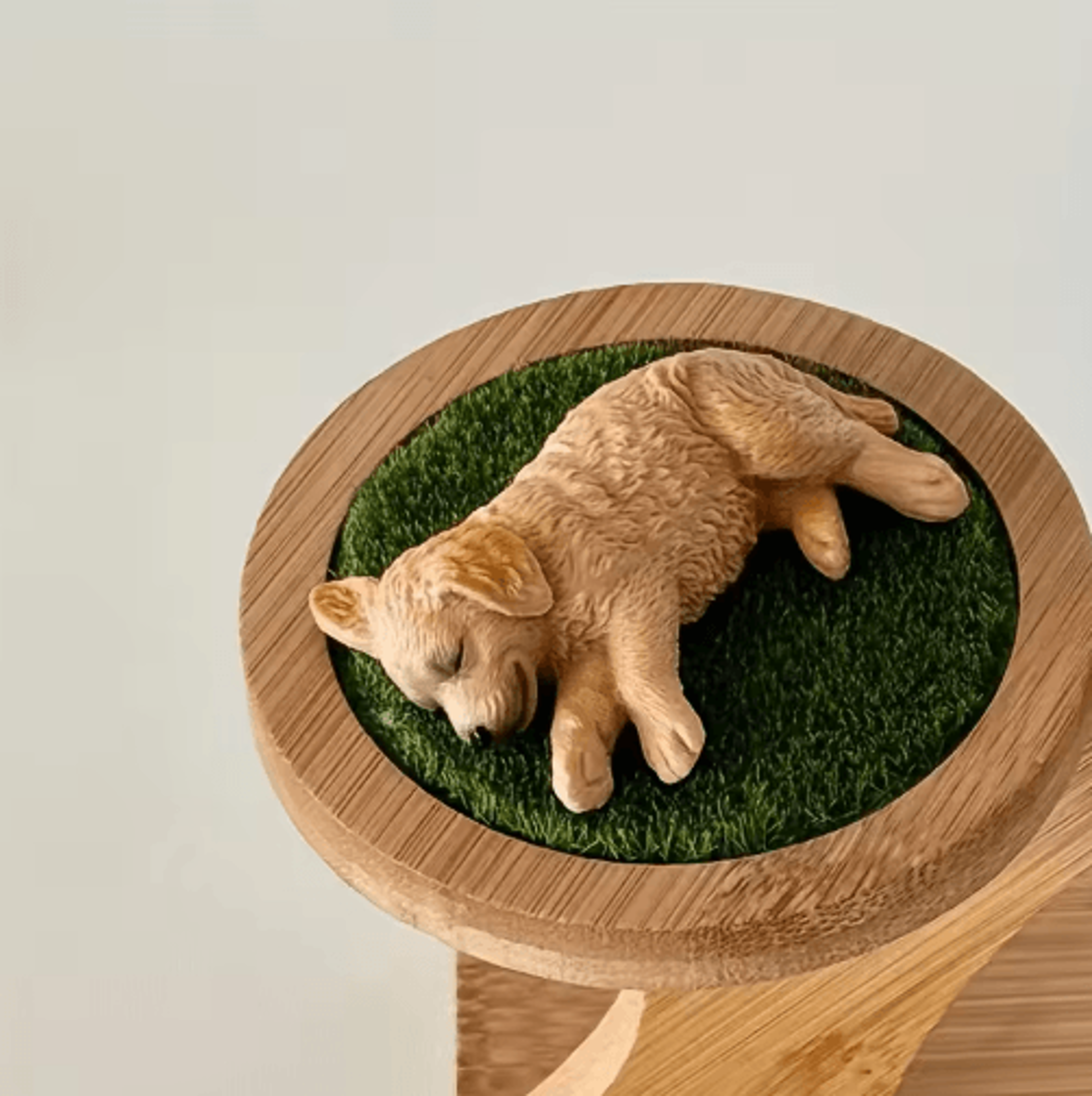 Golden Retriever Resin Car Ornament  Cute Puppy Figure For Dashboard  Tabletop Decor 5
