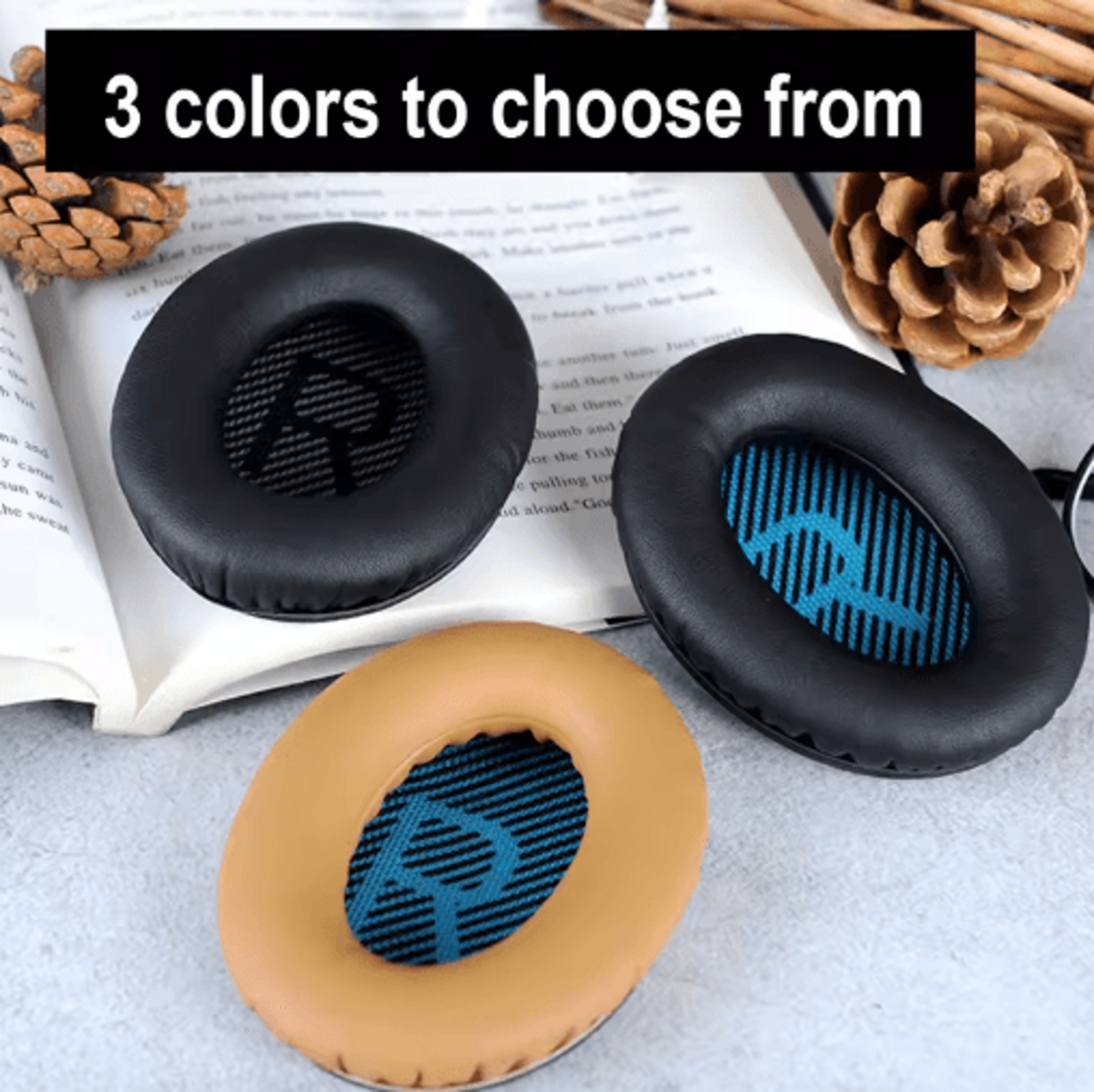 Replacement Ear Pads  Headband Set For Bose QuietComfort  SoundTrue Headphones 15