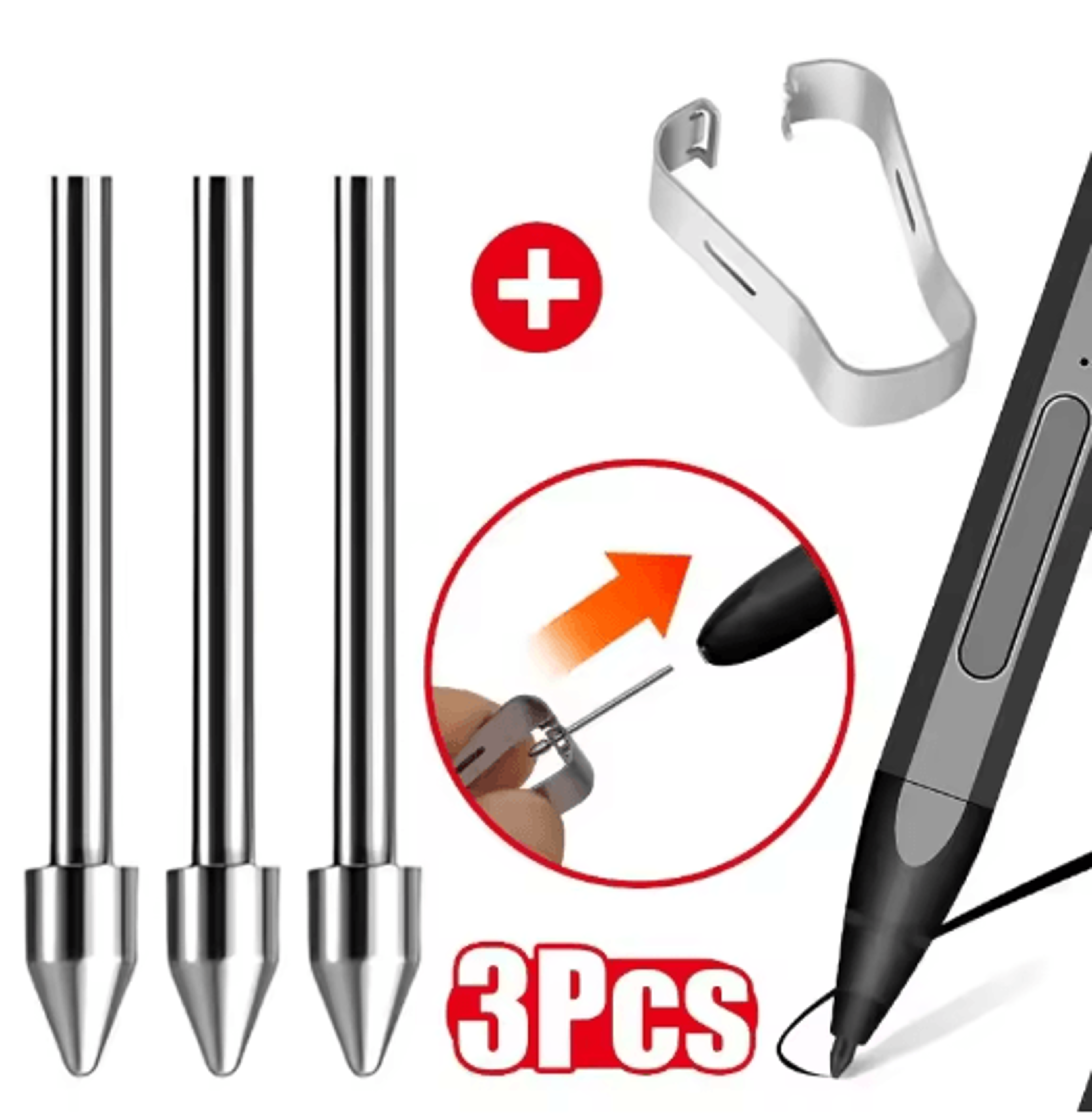 Metal Stylus Replacement Nibs For Samsung Galaxy Tab And Note Wear Resistant Pencil Tips 6