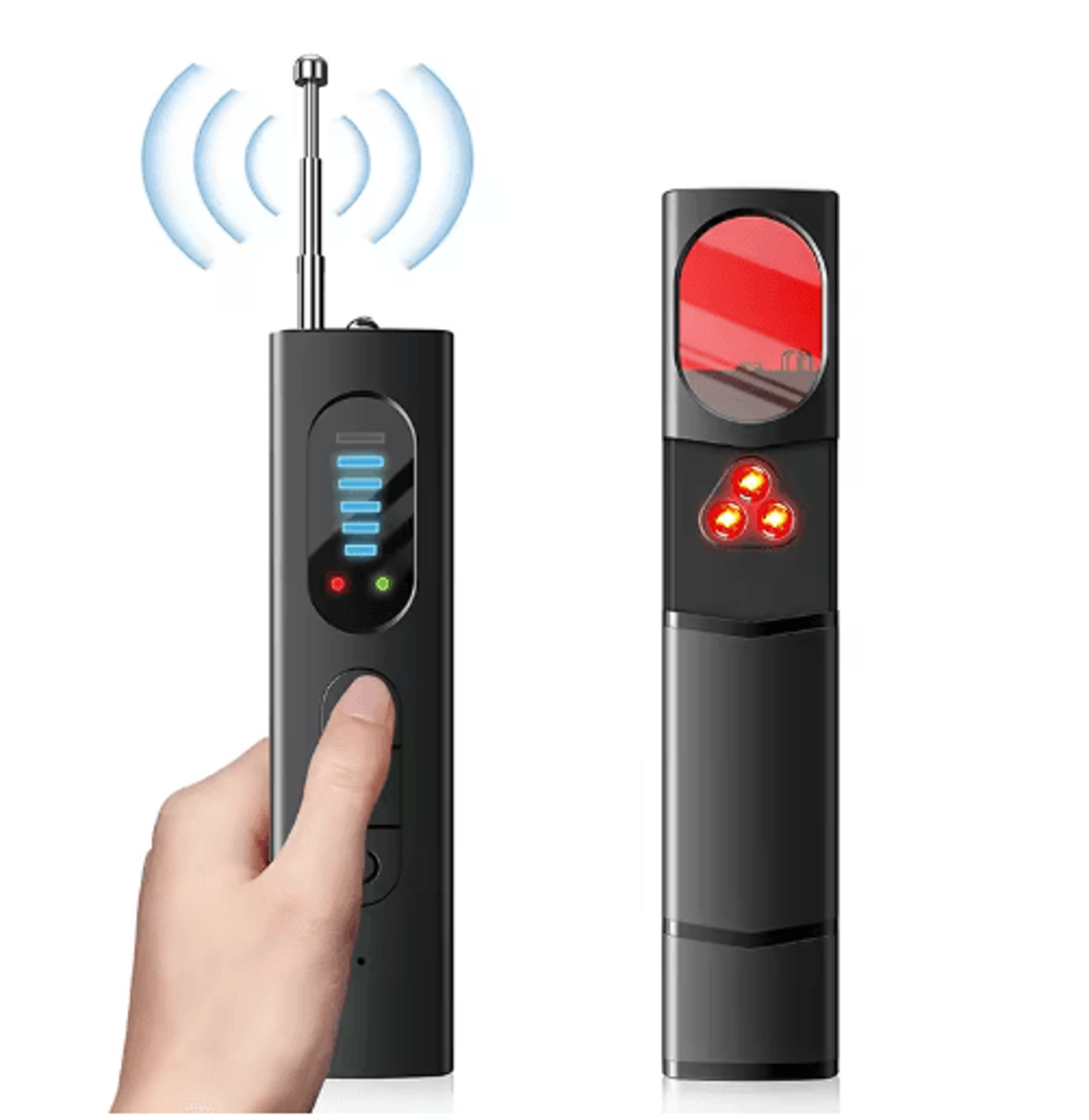 AntiSpy Signal Detector  Intelligent RF Infrared  GPS Bug Scanner 0