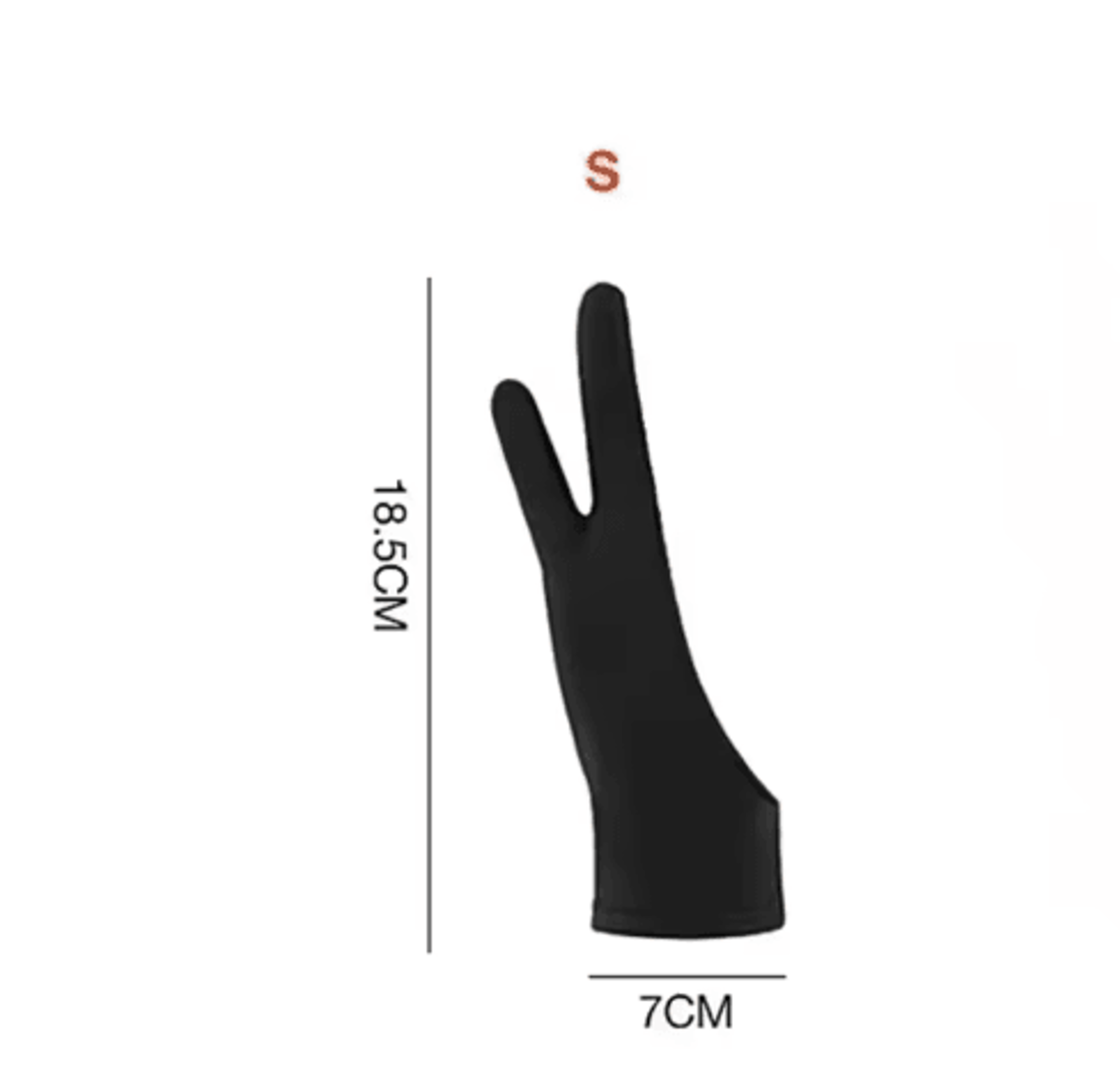 TwoFinger Drawing Glove  AntiTouch  AntiFouling Glove For Tablets 6
