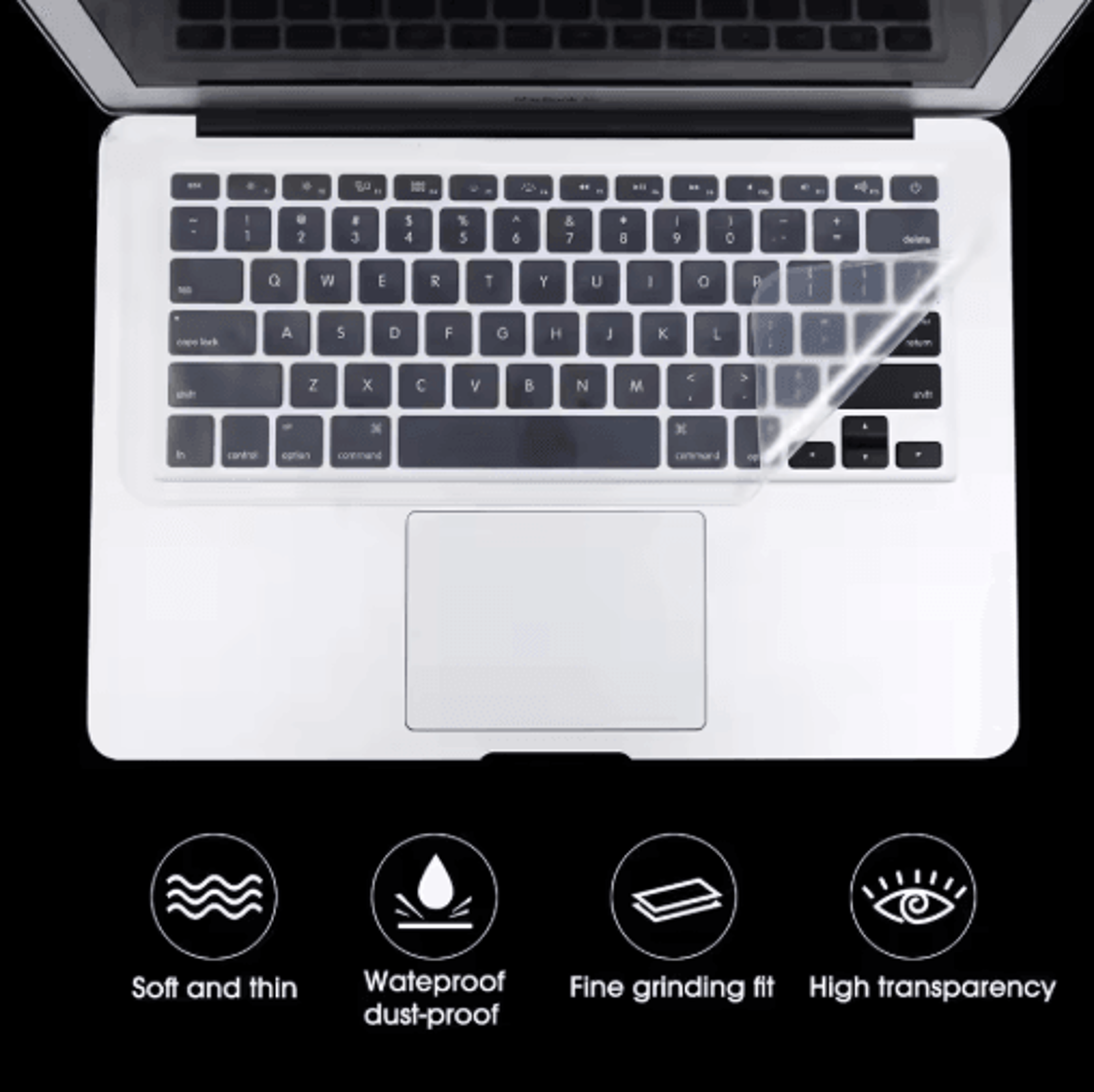 Universal Waterproof Laptop Keyboard Cover  Silicone Protective Film For 1317 Inch Notebooks 5