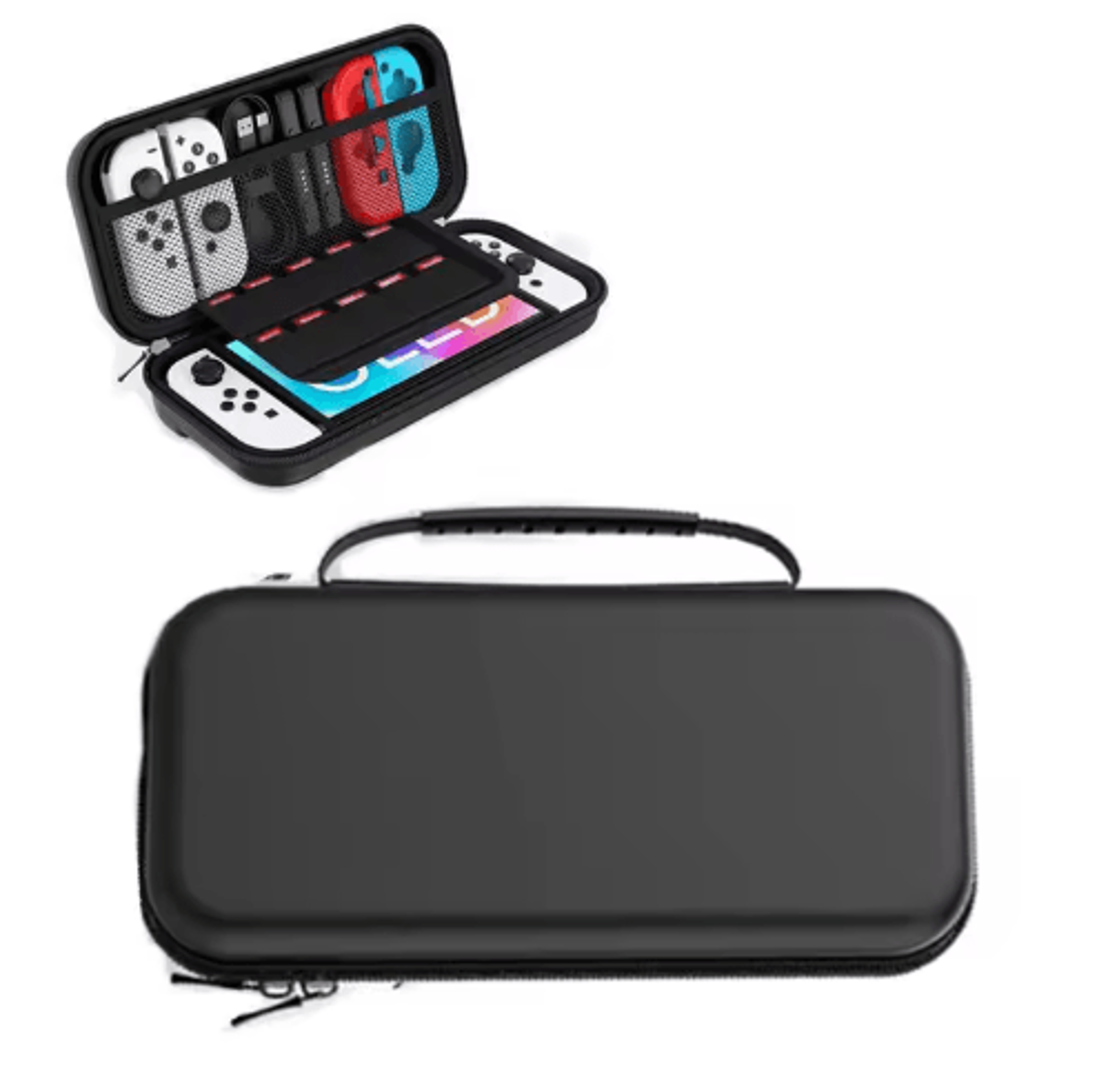 EVA Hard Shell Travel Case For Nintendo Switch  Portable Protective Carrying Bag 2