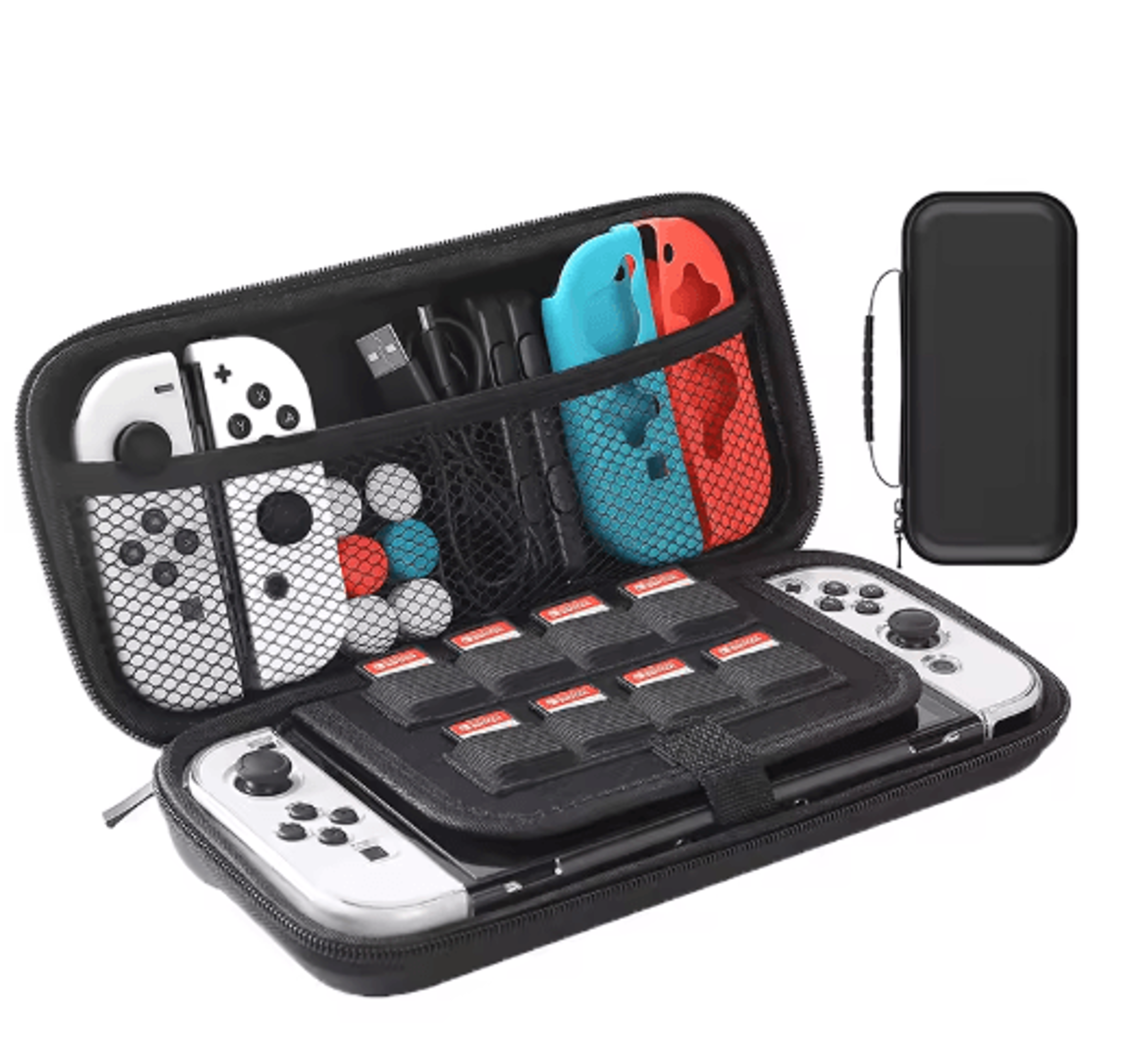 EVA Hard Shell Travel Case For Nintendo Switch  Portable Protective Carrying Bag 0