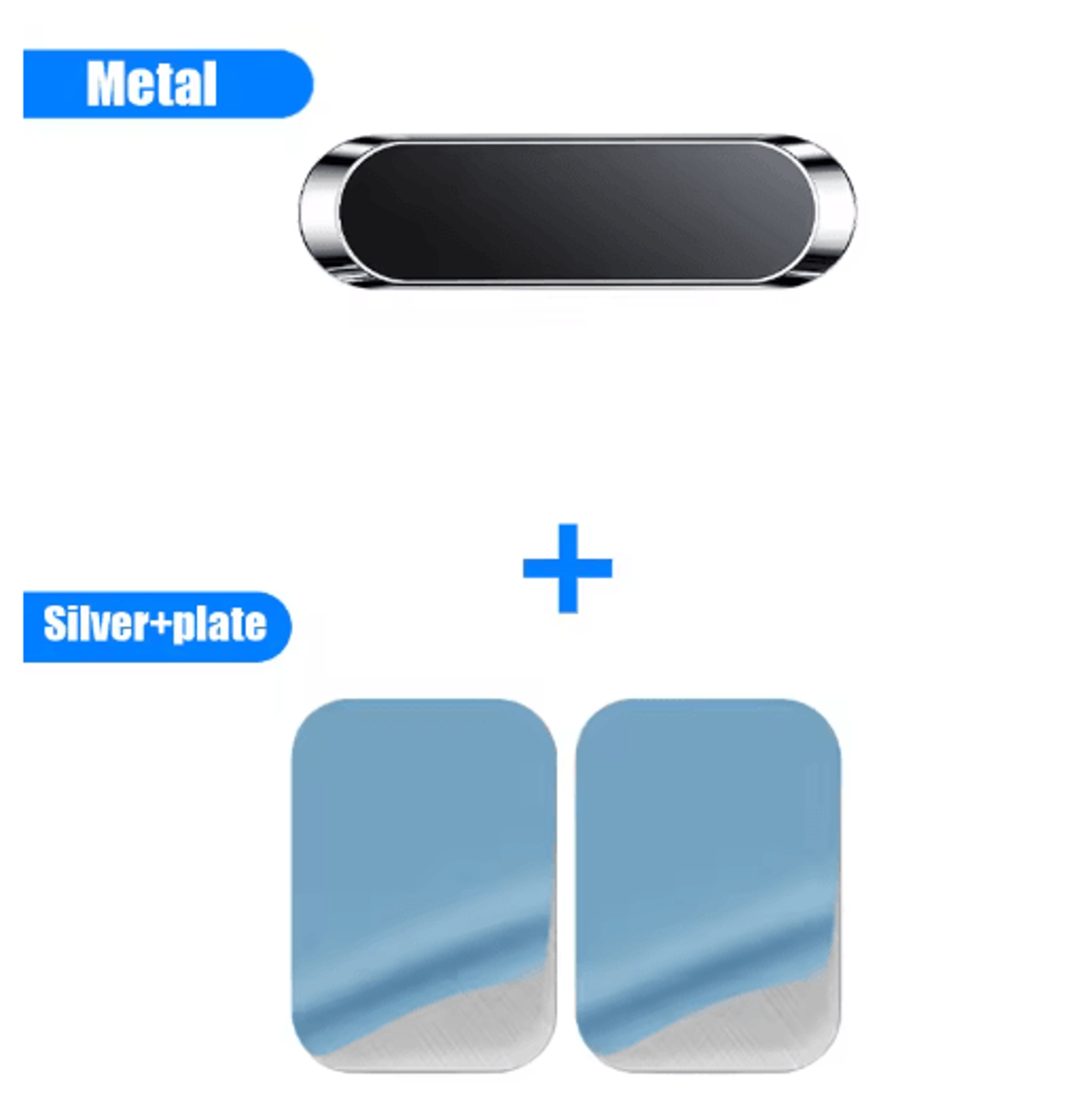 Magnetic Strip Car Phone Holder Slim Magnet Mount For Dashboard And Console 3