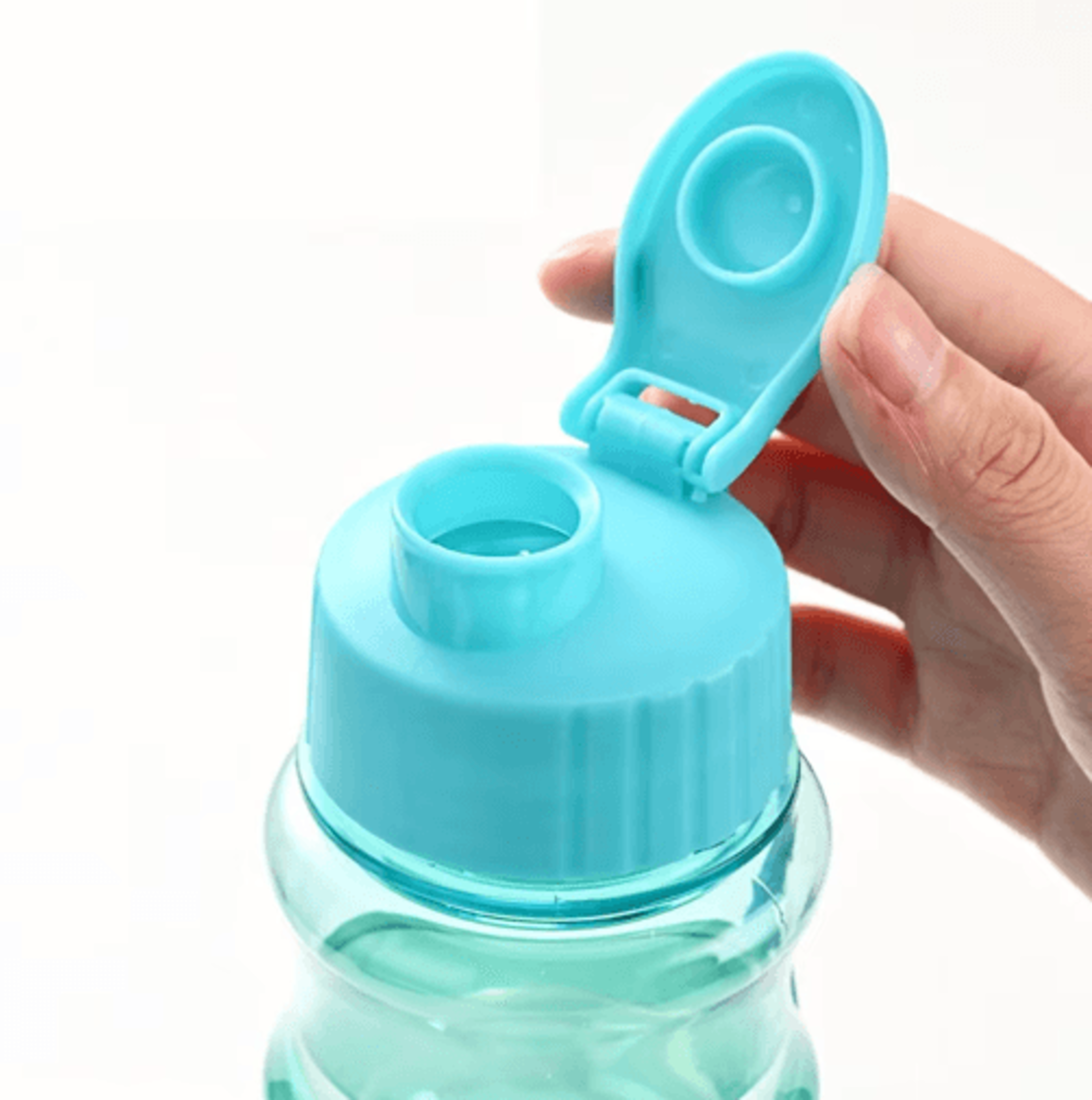 50ml Portable Sports Water Bottle With Flip Lid  AntiDrop Rope 6