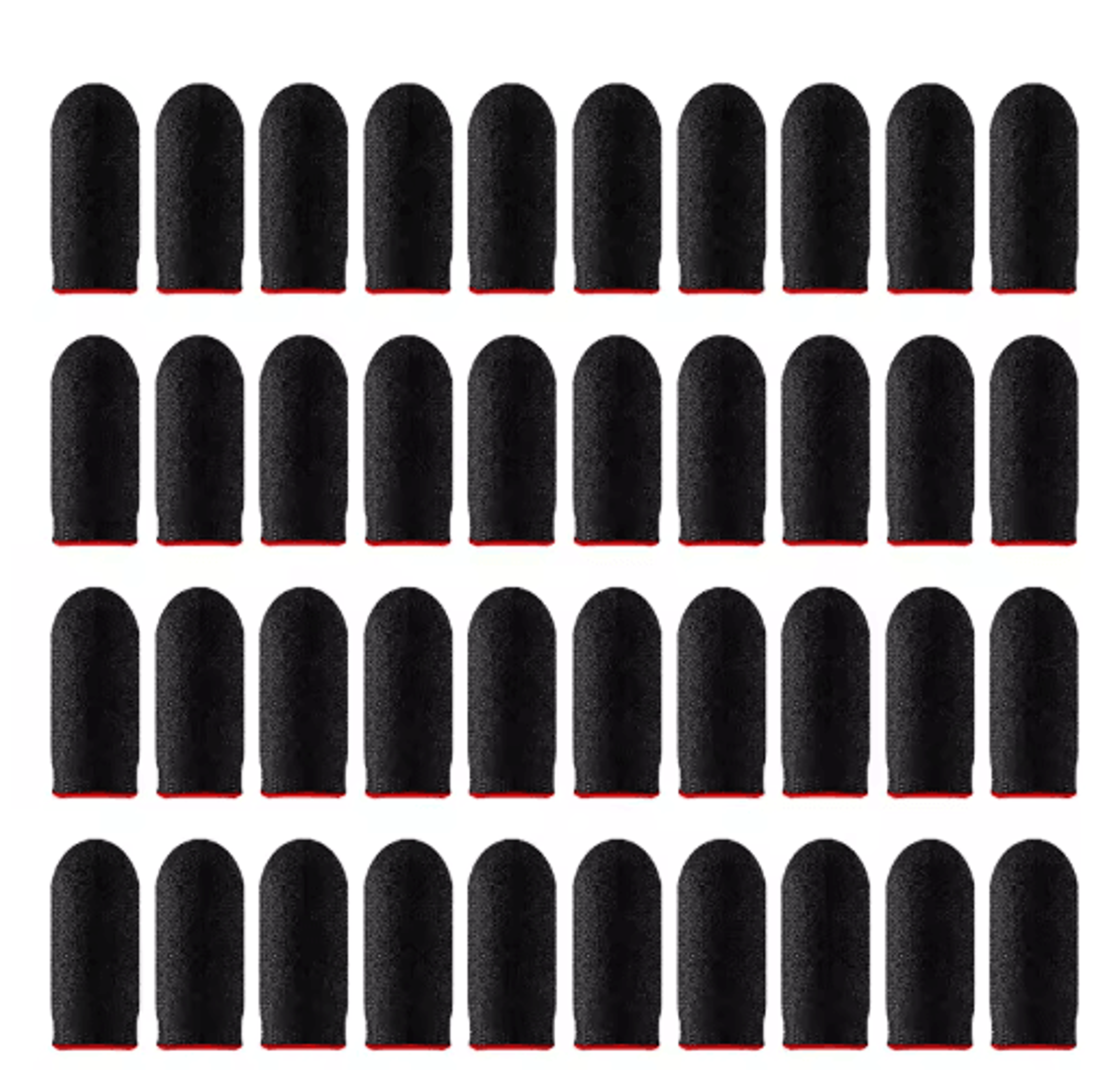 Luminous Gaming Finger Sleeves For PUBG Mobile  Touchscreen Play 2040 PCS 2