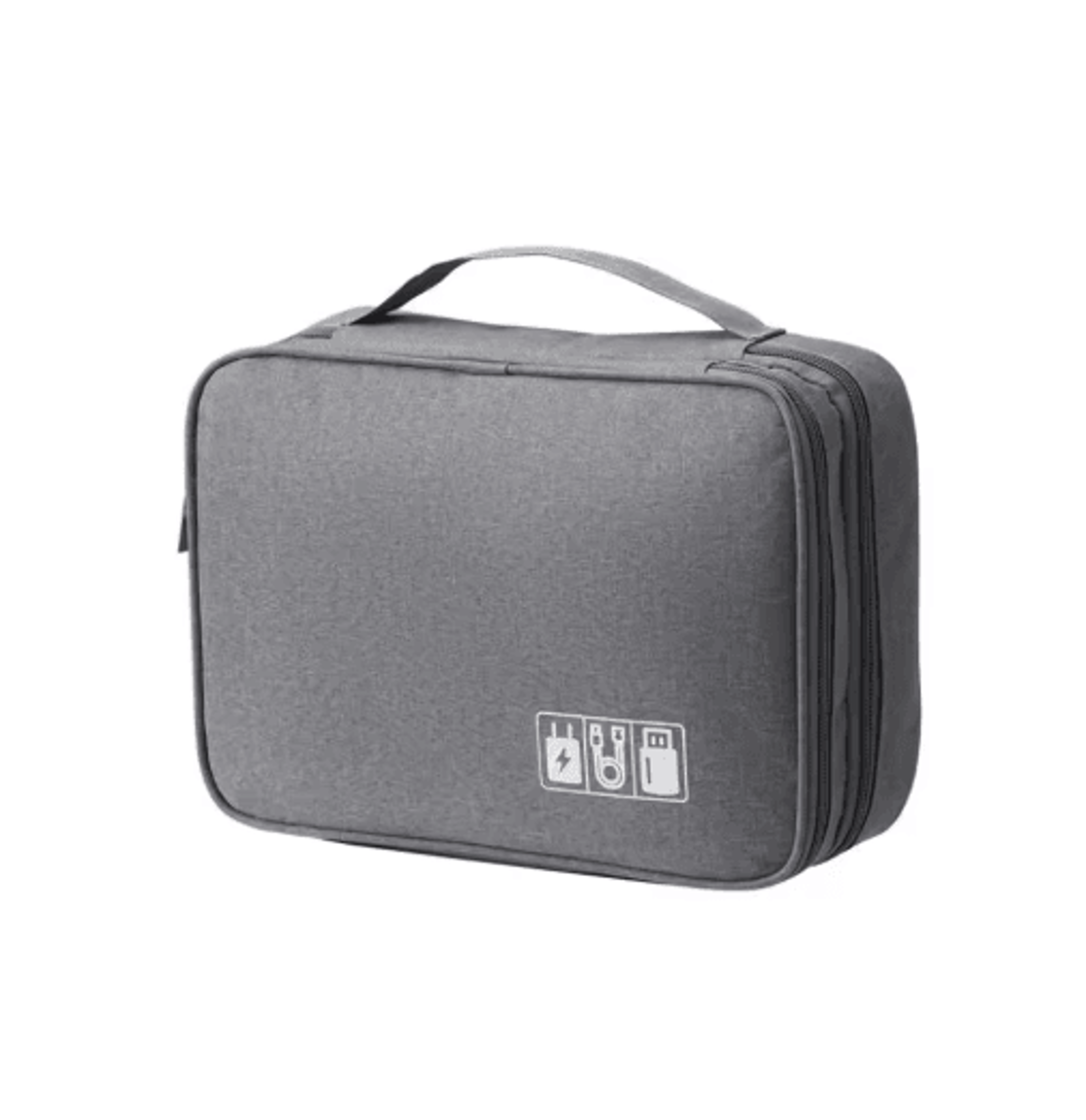 Multifunctional Digital Organizer Bag For Cables Headphones And Electronics 1