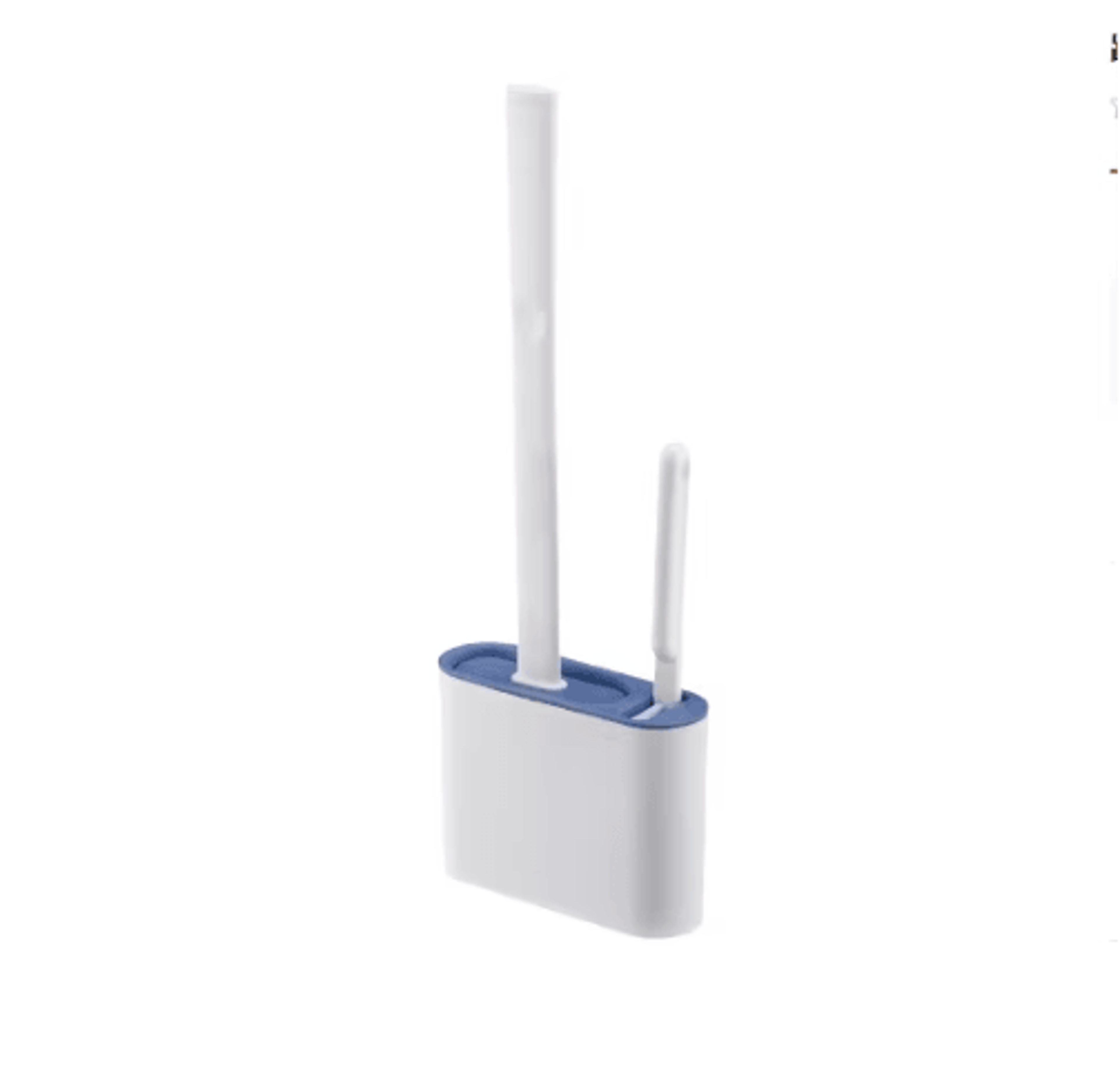 NoDeadCorner Toilet Brush WallMounted Toilet Cleaning Set 1