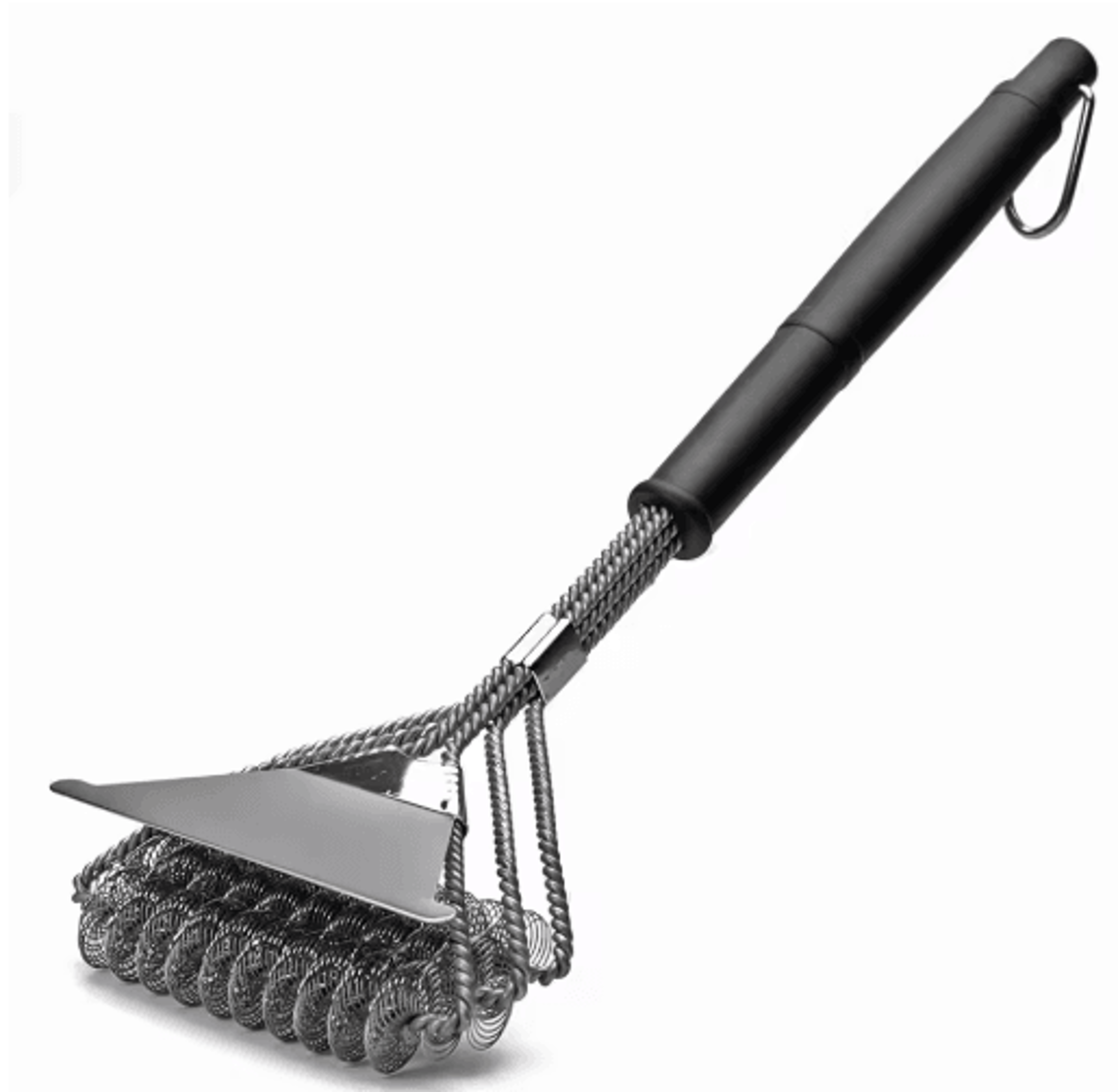 Safe BristleFree Grill Brush  Stainless Steel BBQ Grill Cleaner For Safer Grilling 1