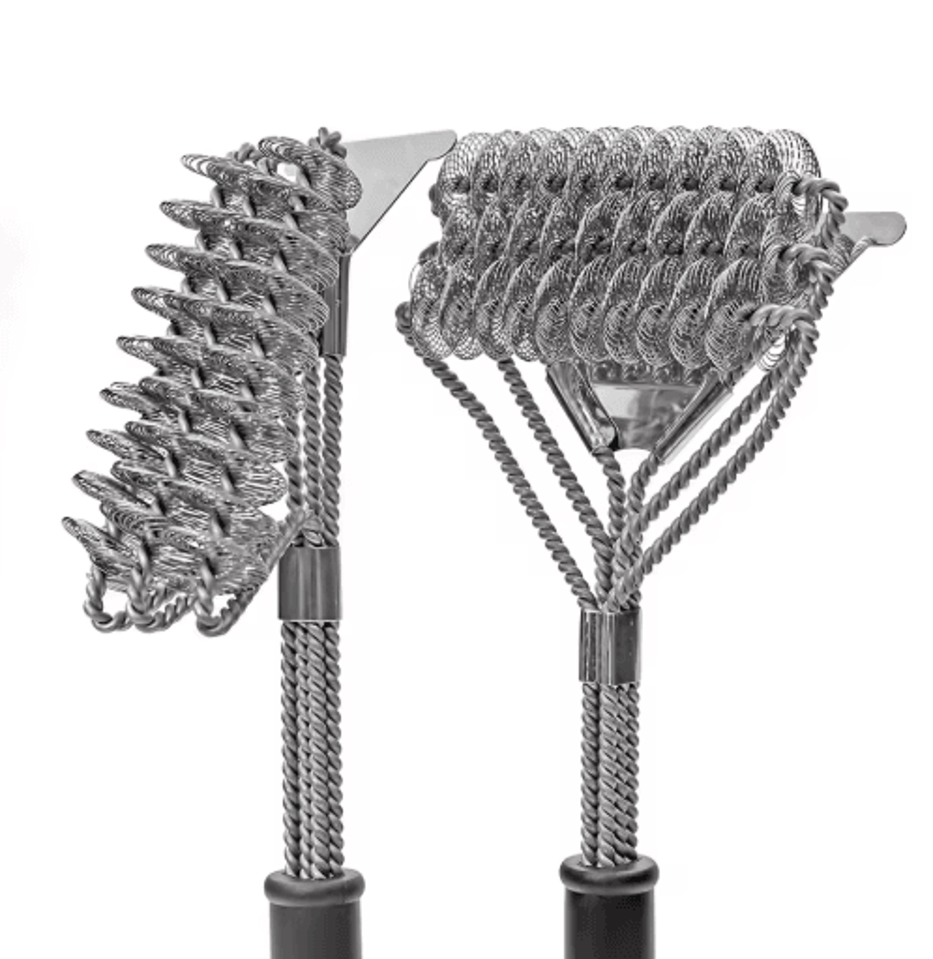 Safe BristleFree Grill Brush  Stainless Steel BBQ Grill Cleaner For Safer Grilling 6
