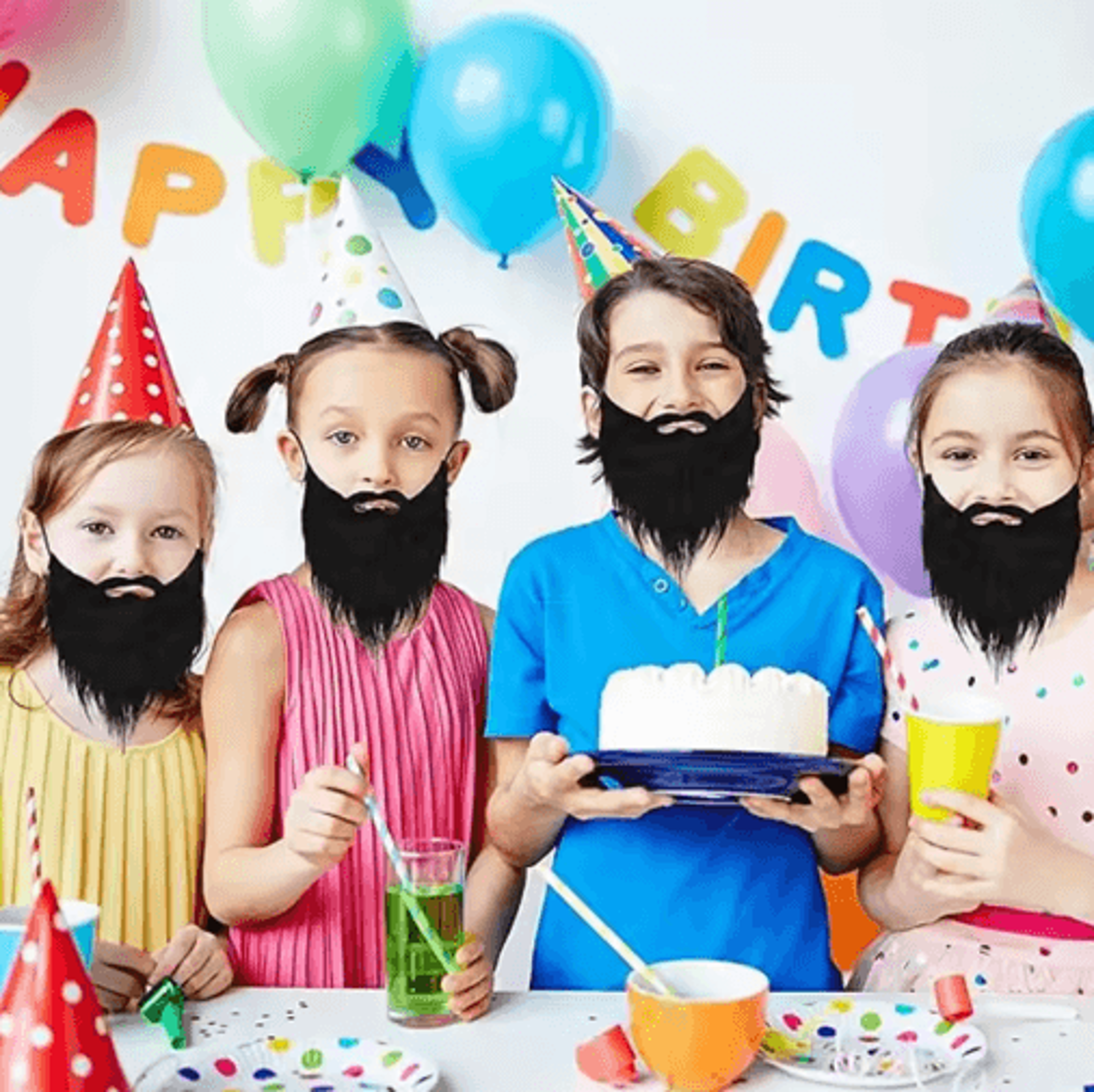 Fake Party Beard Costume  Long Santa Claus  Halloween Beard For DressUp 4