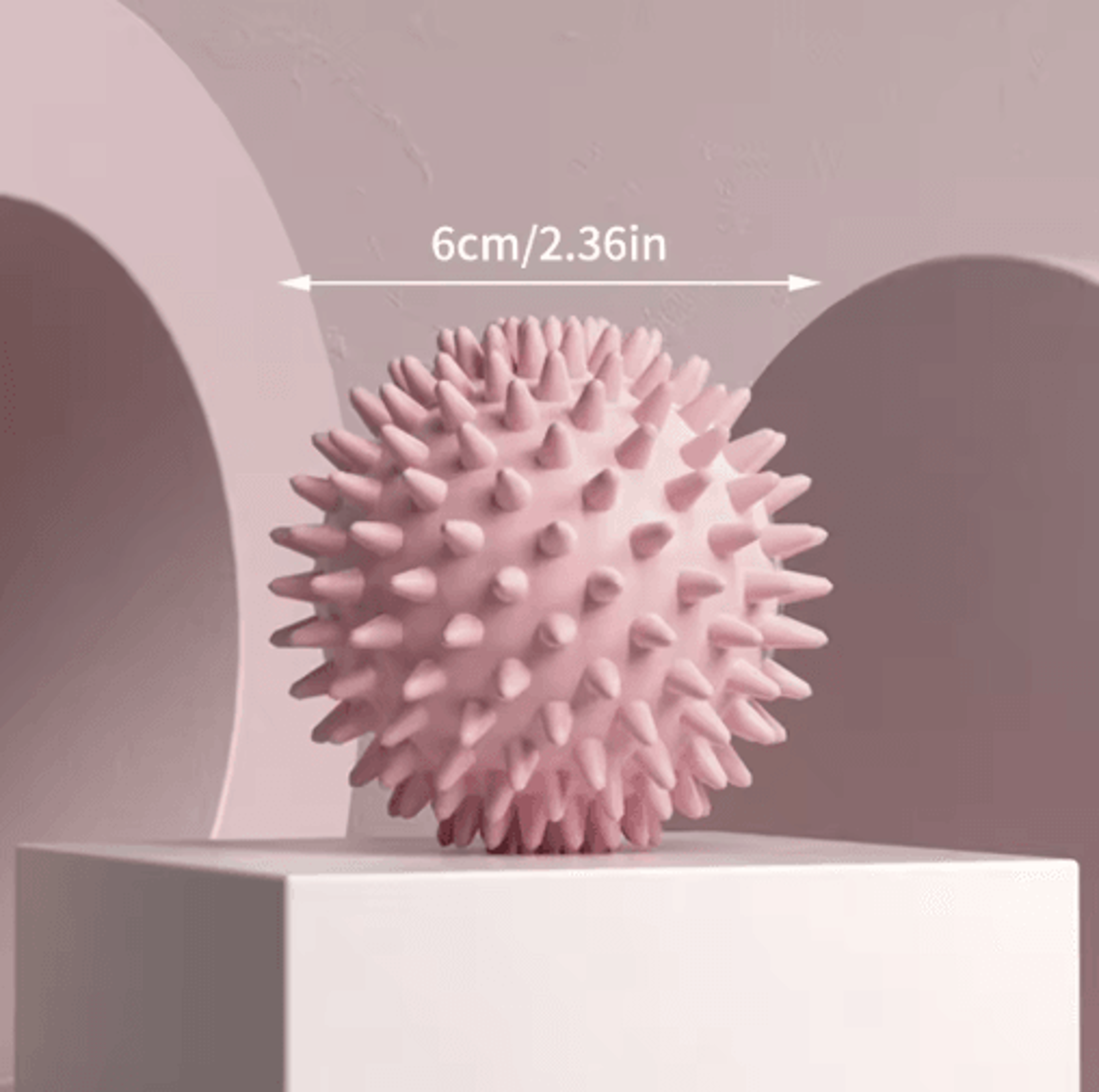 Hedgehog Massage Ball  Fascia Roller  Muscle Relaxation Yoga Therapy Ball 6