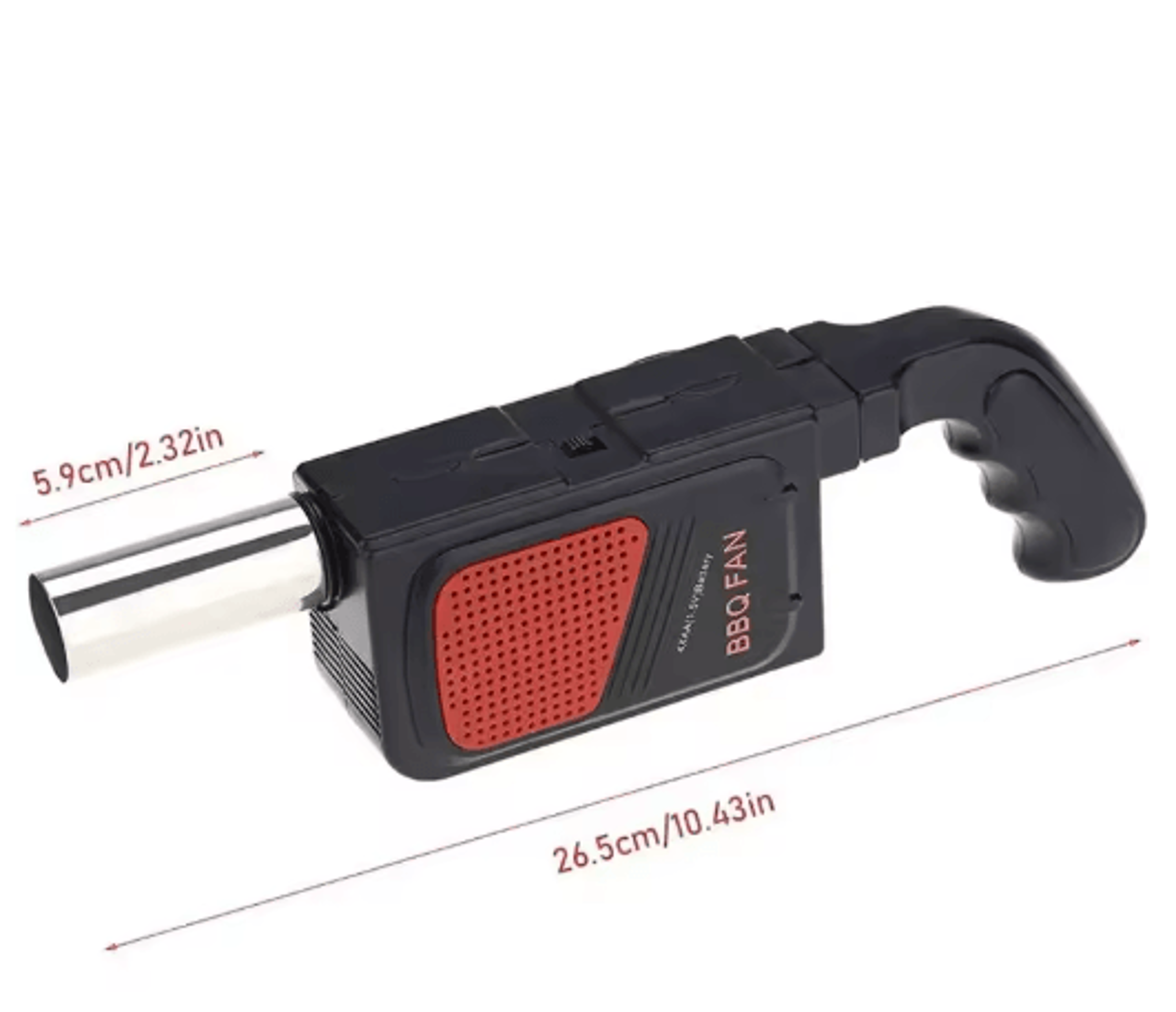 Portable Electric BBQ Air Blower  Handheld Charcoal Grill Fan For Camping  Picnics 3