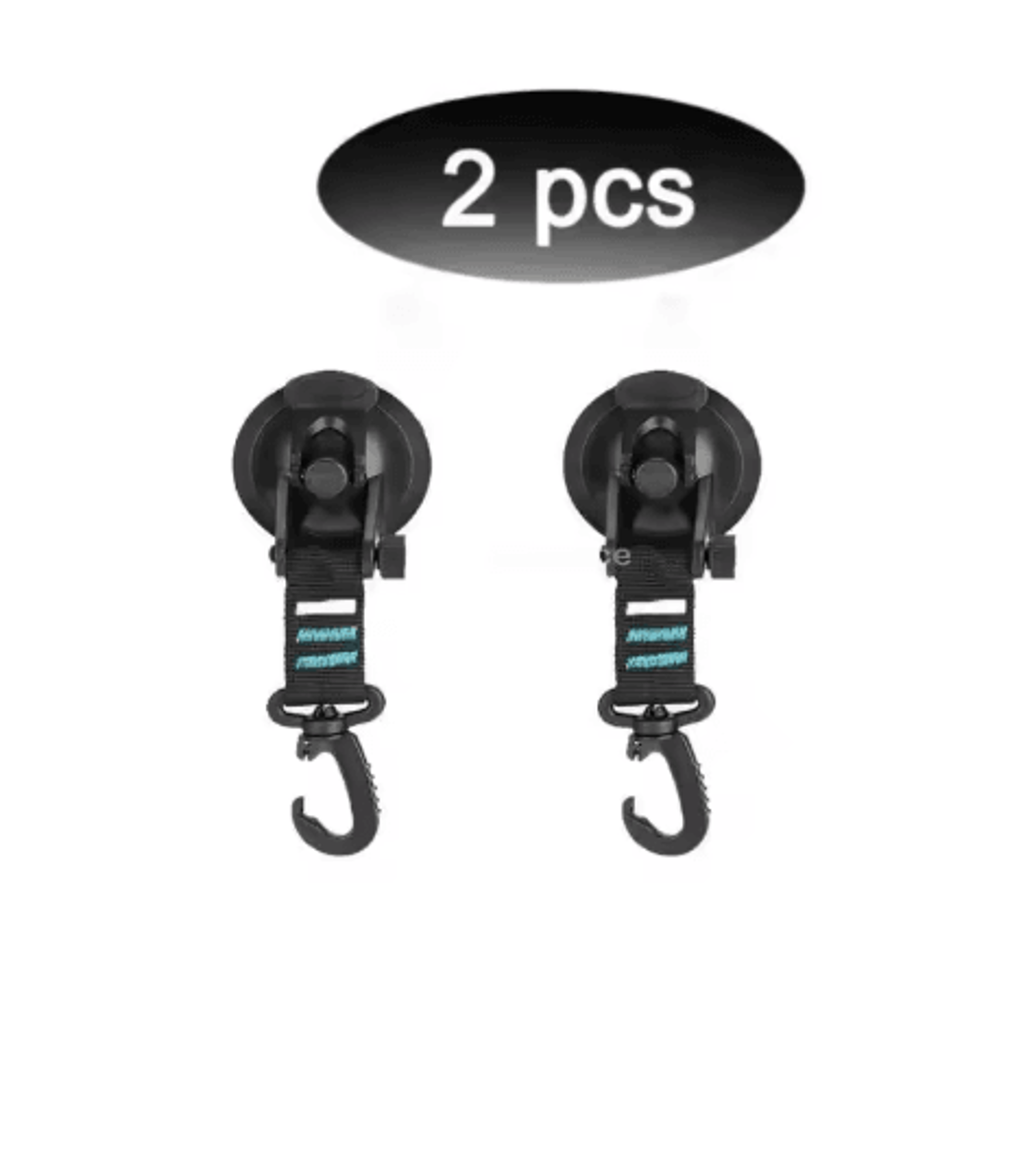Strong Suction Cup Hook With Buckle Car And Camping Glass Hook For Travel And Hiking 1