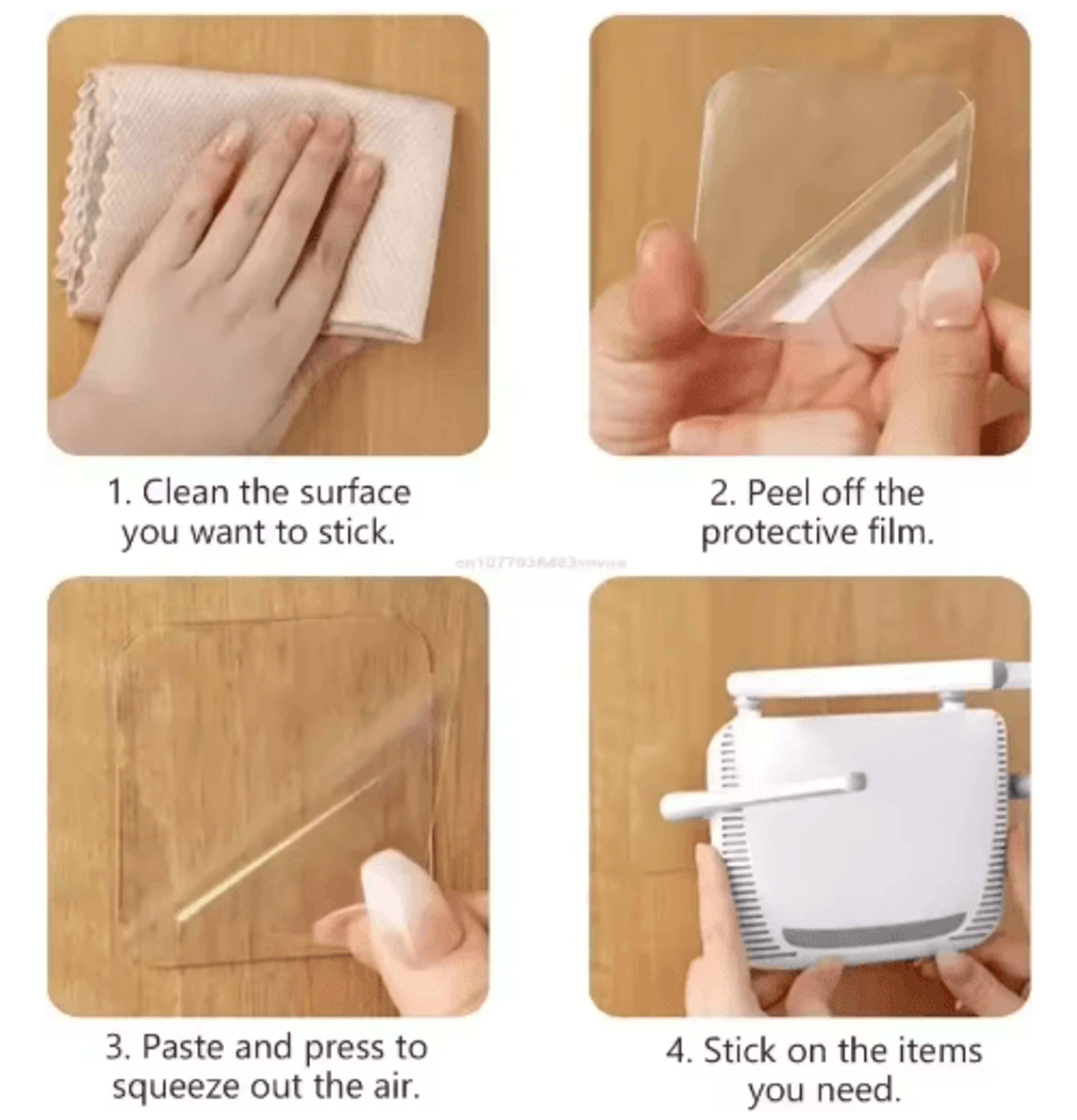 ExtraStrong DoubleSided Adhesive Tape For Wood  Walls 2