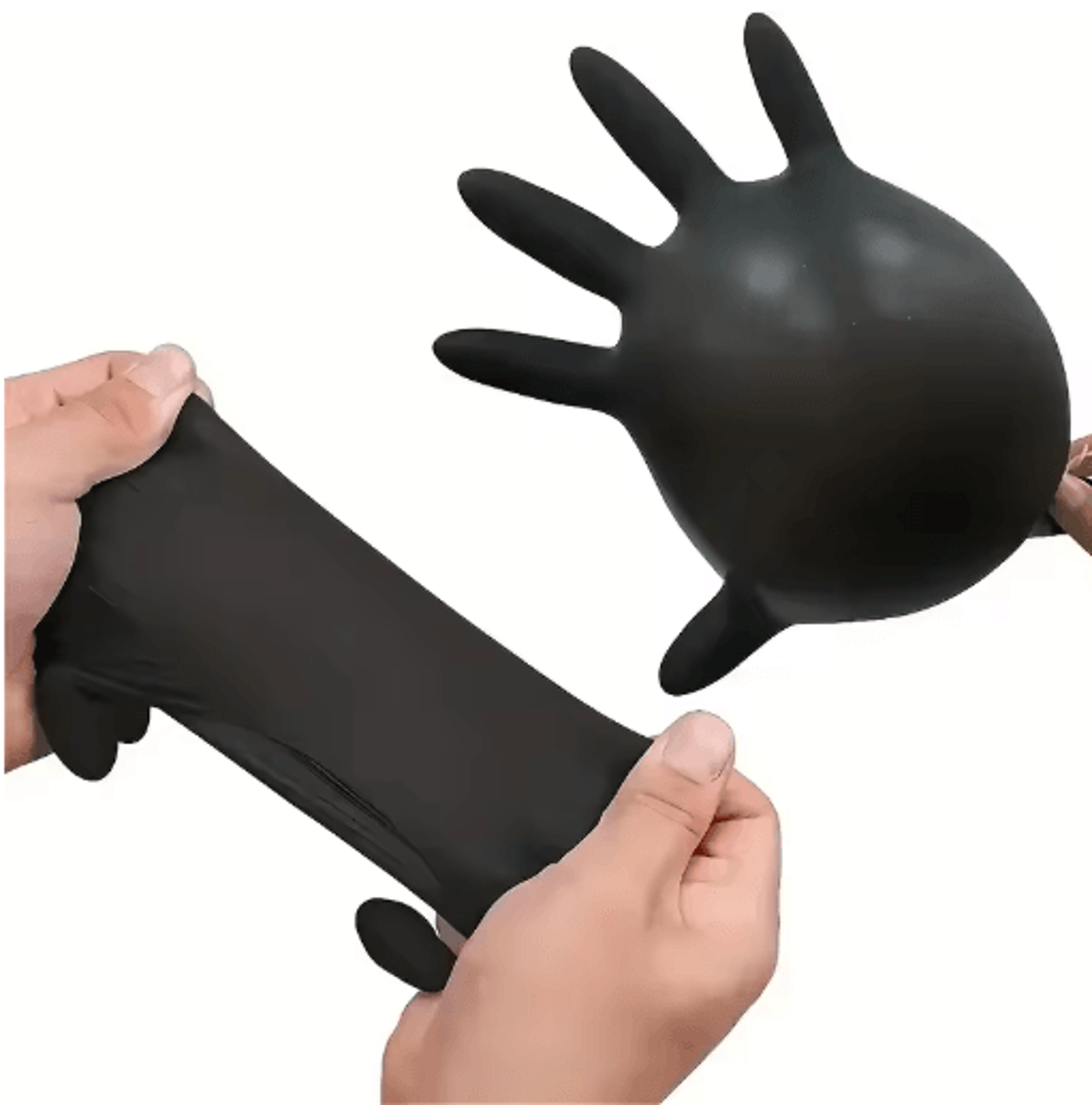 Black Nitrile Disposable Gloves  LatexFree For Cleaning  Personal Care 7