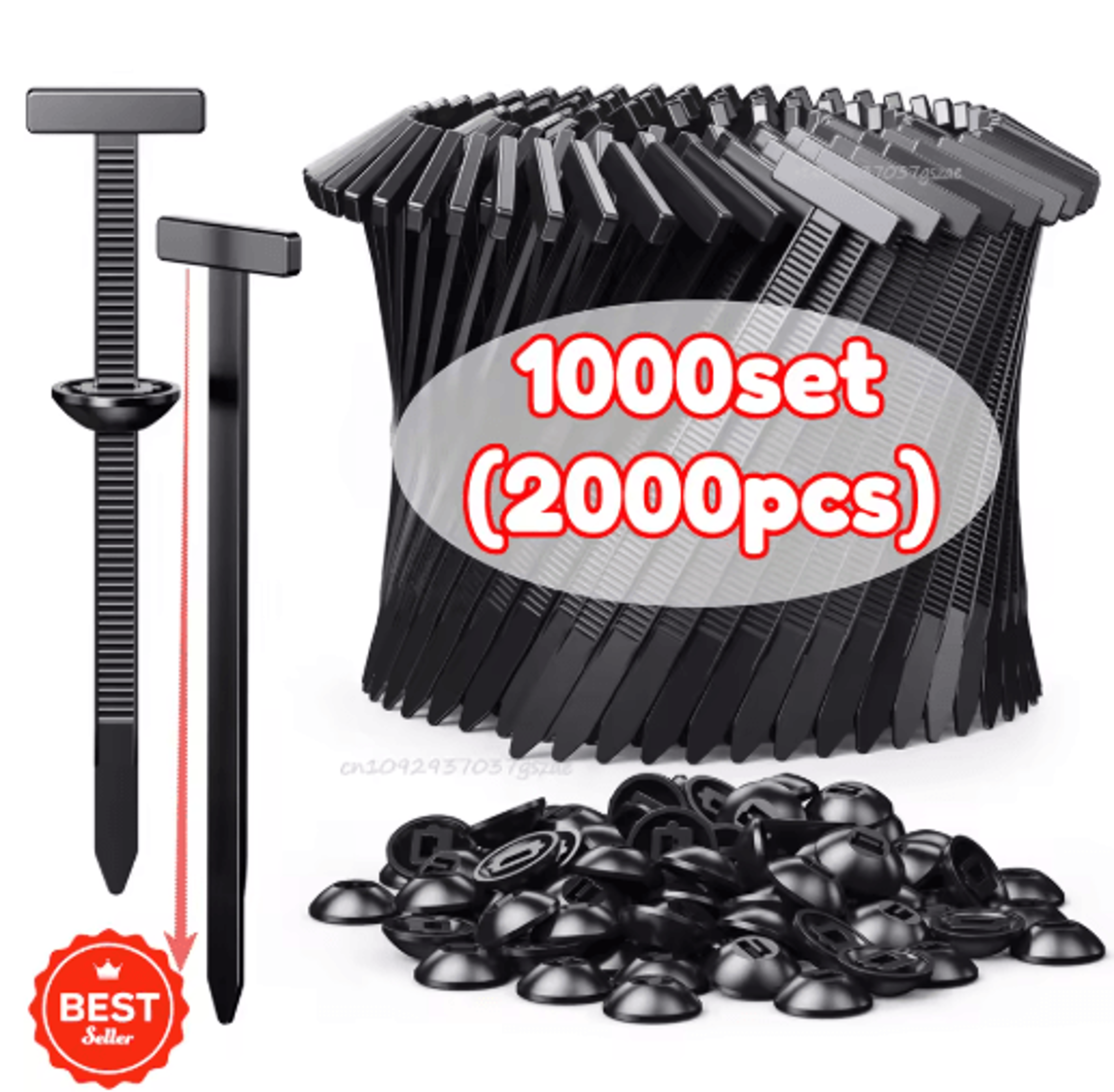 SelfLocking Universal Nylon Cable Ties With Buckle  Pin 4
